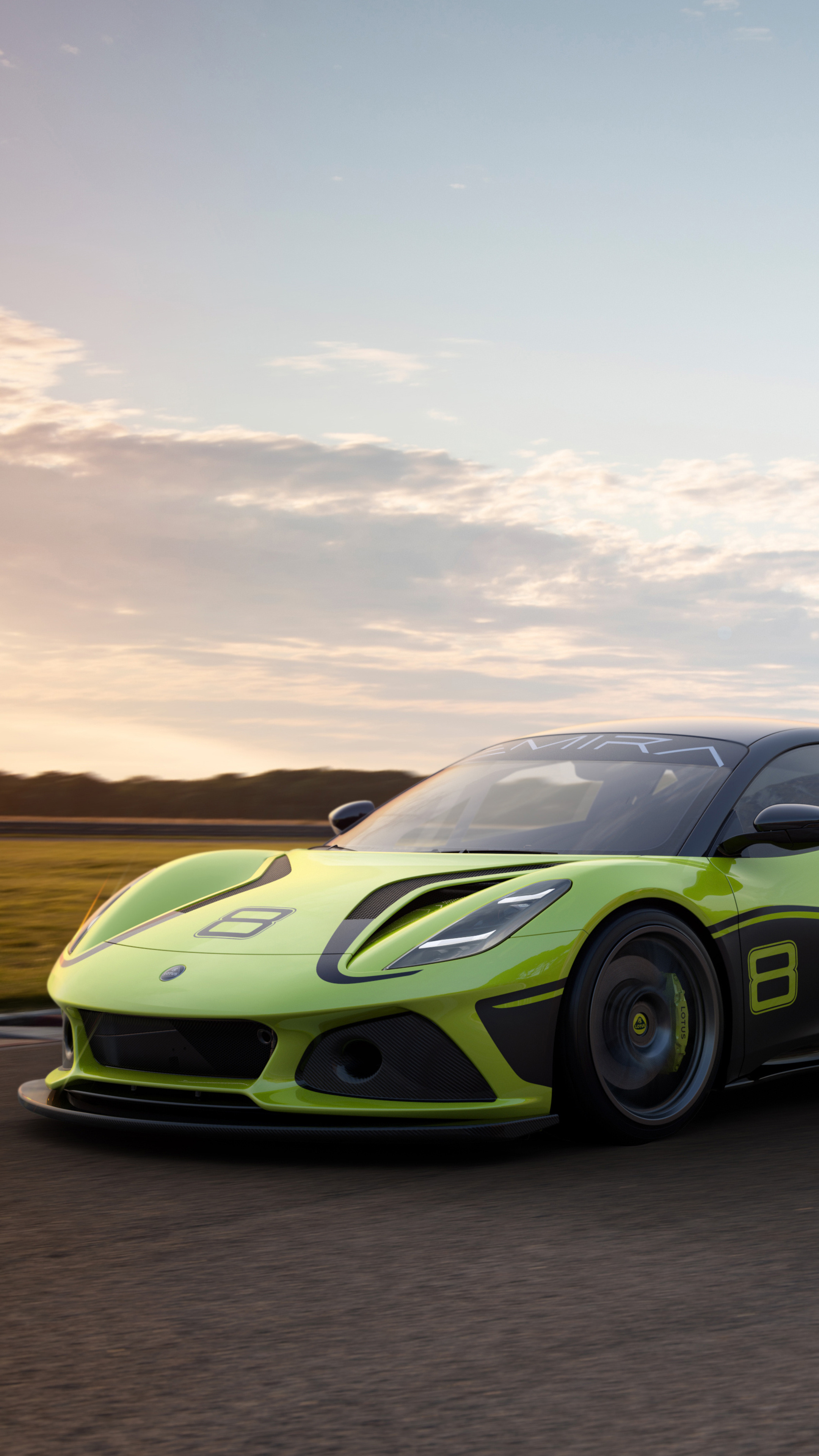 Lotus Emira GT4, Sony Xperia X XZ Z5 Premium, HD Wallpapers, 2160x3840 4K Phone