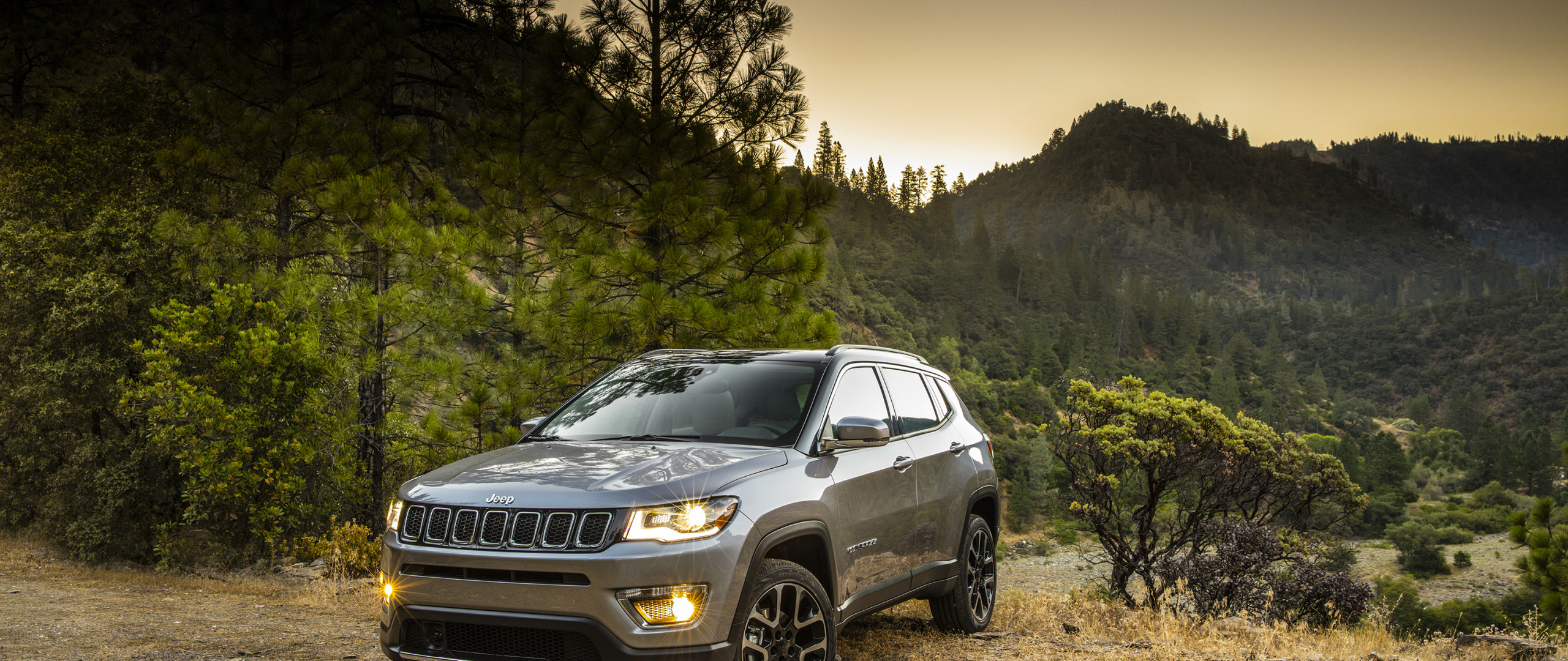 Jeep Compass, Outdoor SUV, Auto wallpaper, Dual wide HD, 2560x1080 Dual Screen Desktop