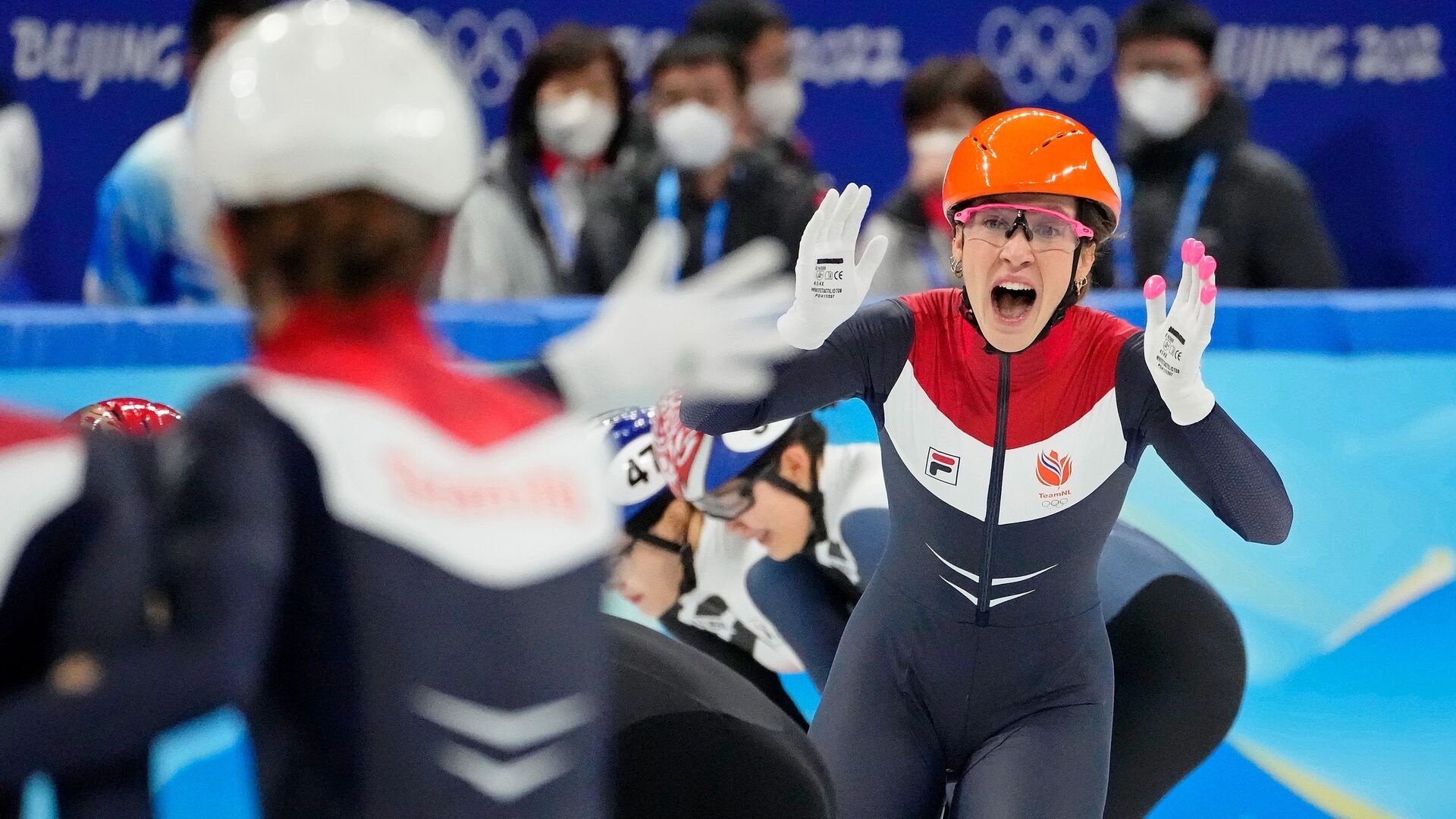 Dutch skater history, Beijing Olympics, Short track speed skating, Four medals, 1920x1080 Full HD Desktop