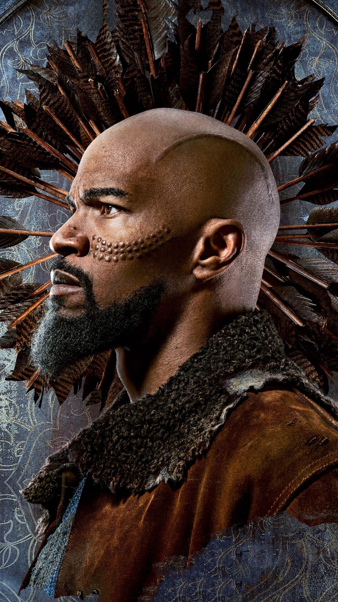 Jamie Foxx, Little John, Robin Hood Movie, iPhone, 1080x1920 Full HD Phone