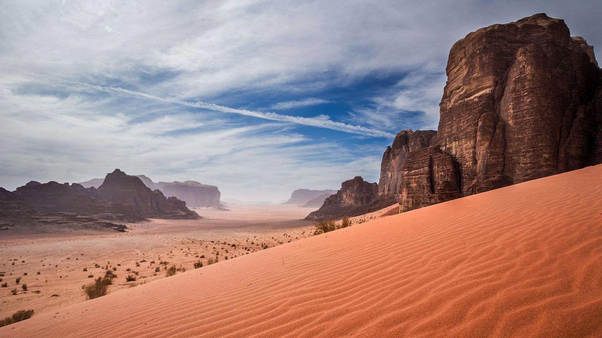 Wadi Rum Village, Desert charm, HD wallpapers, Serene backgrounds, 1920x1080 Full HD Desktop