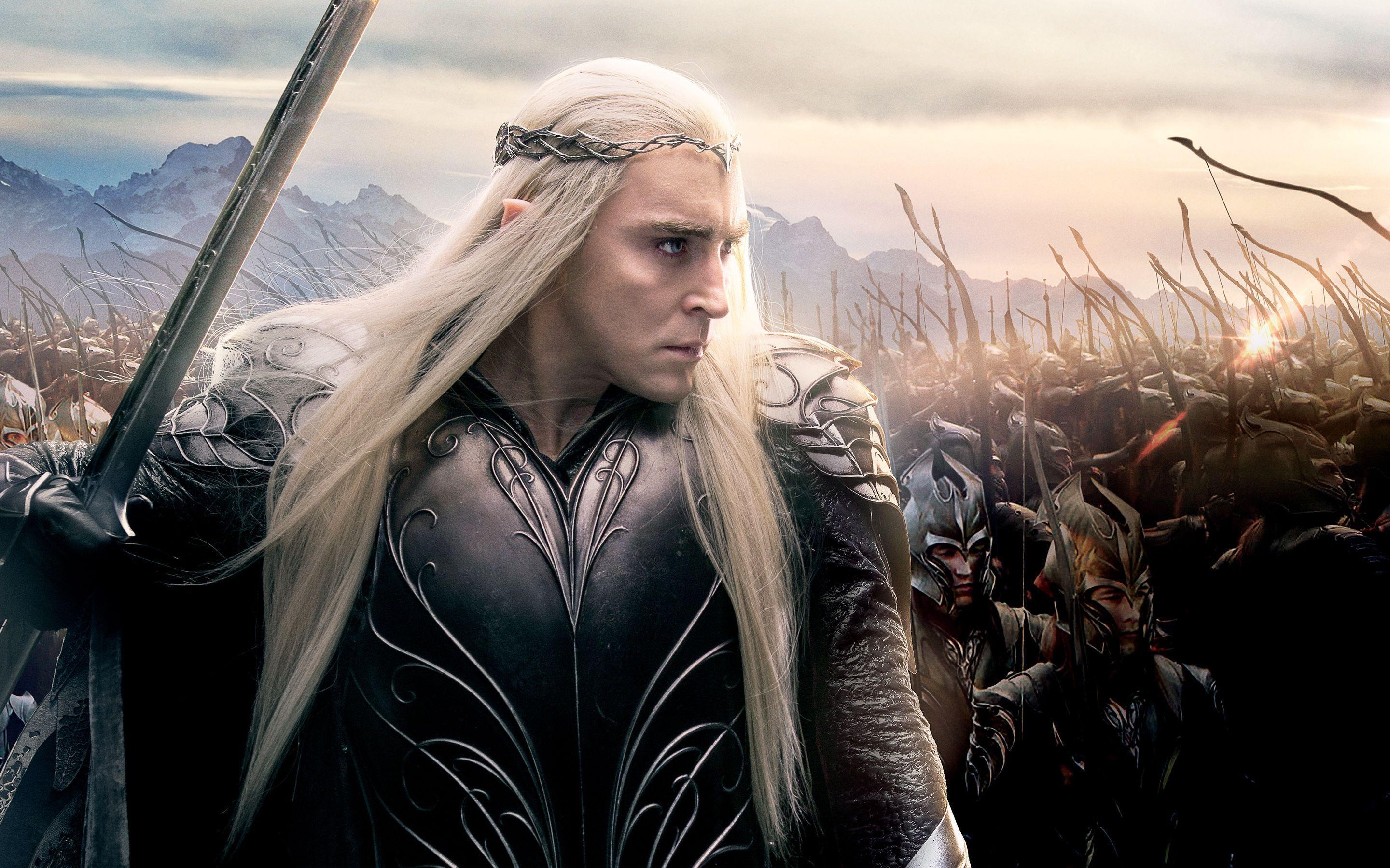 Thranduil wallpapers, Elven king, Rings of Power, Amazon Prime, 2880x1800 HD Desktop