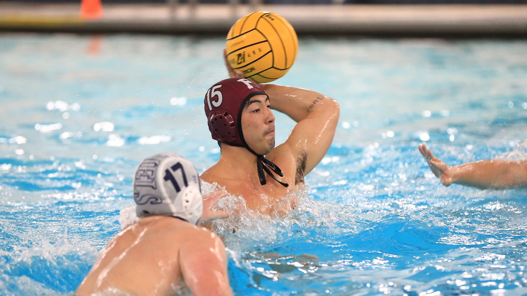 Water Polo, Yuki Saito, Fordham University athlete, Men's team, 2000x1130 HD Desktop