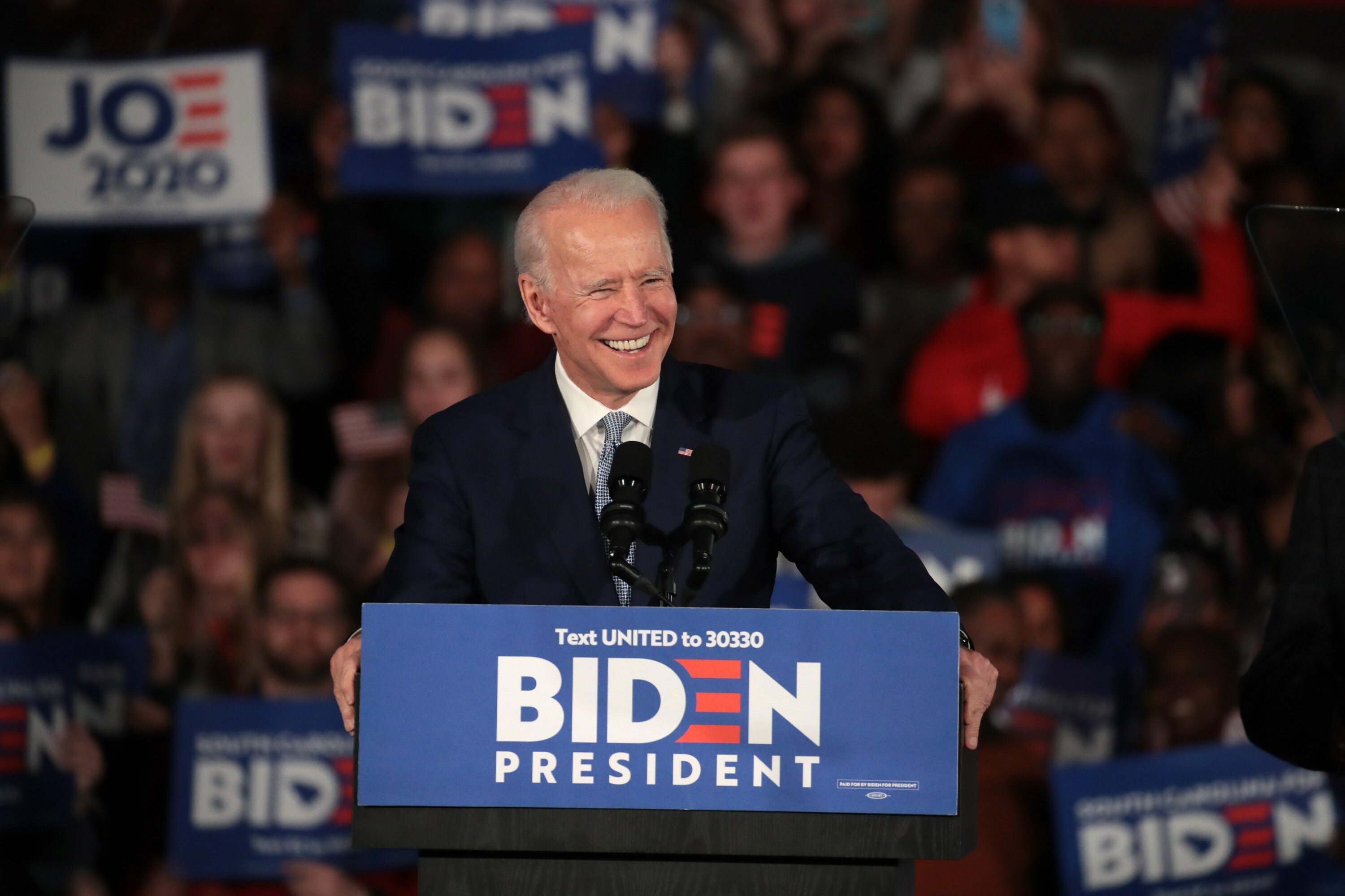 Joe Biden, Wins South Carolina, 2020 Democratic Primary, 3000x2000 HD Desktop