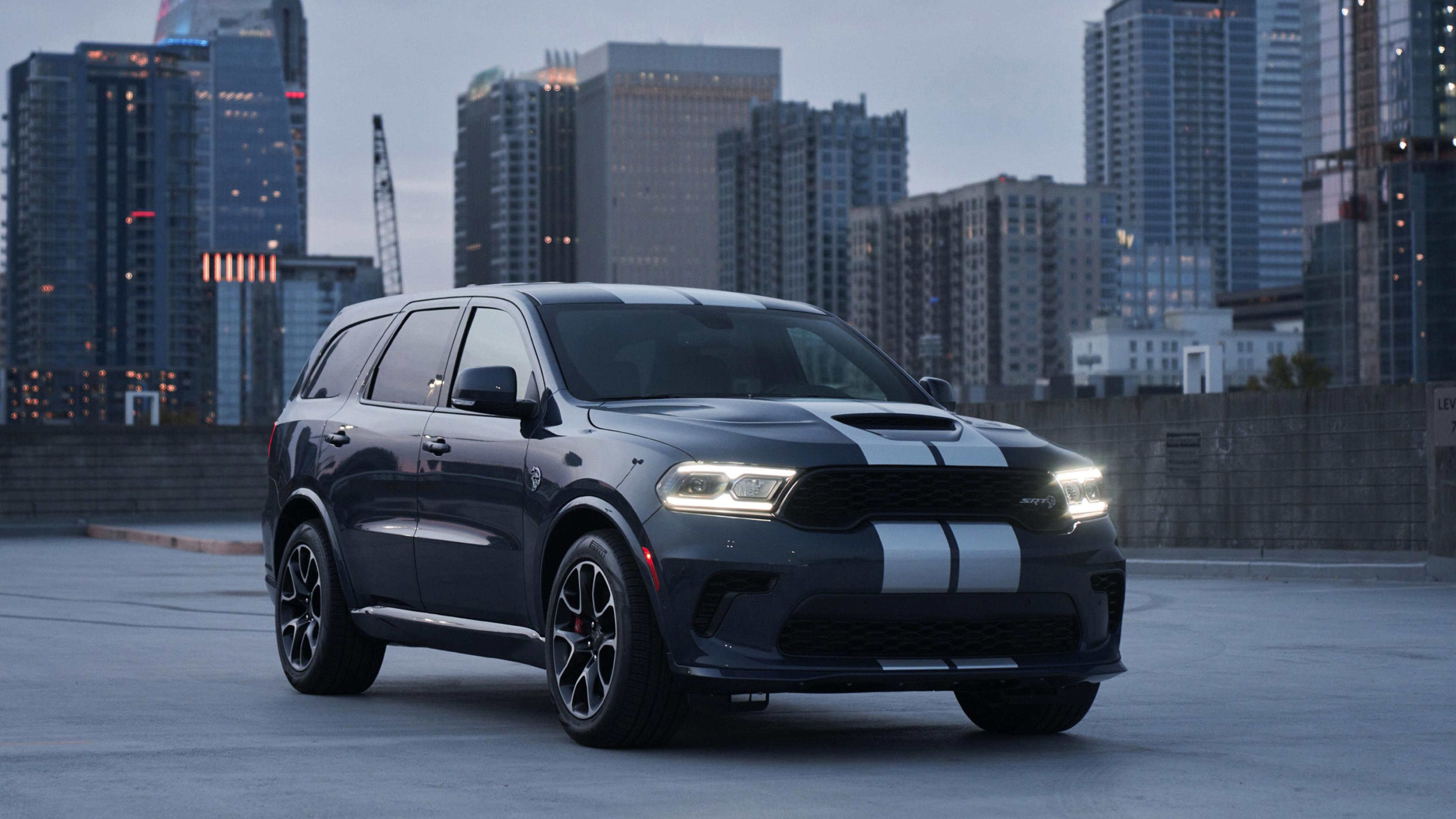 SRT Hellcat, Dodge Durango Wallpaper, 3840x2160 4K Desktop