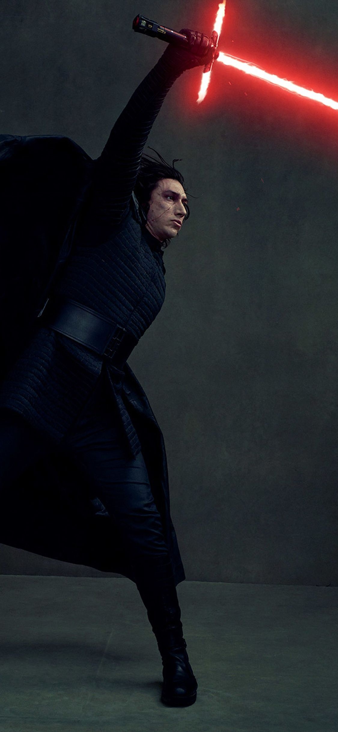 Kylo Ren in The Last Jedi, Vanity Fair photoshoot, 4K wallpapers, iPhone HD, 1130x2440 HD Phone