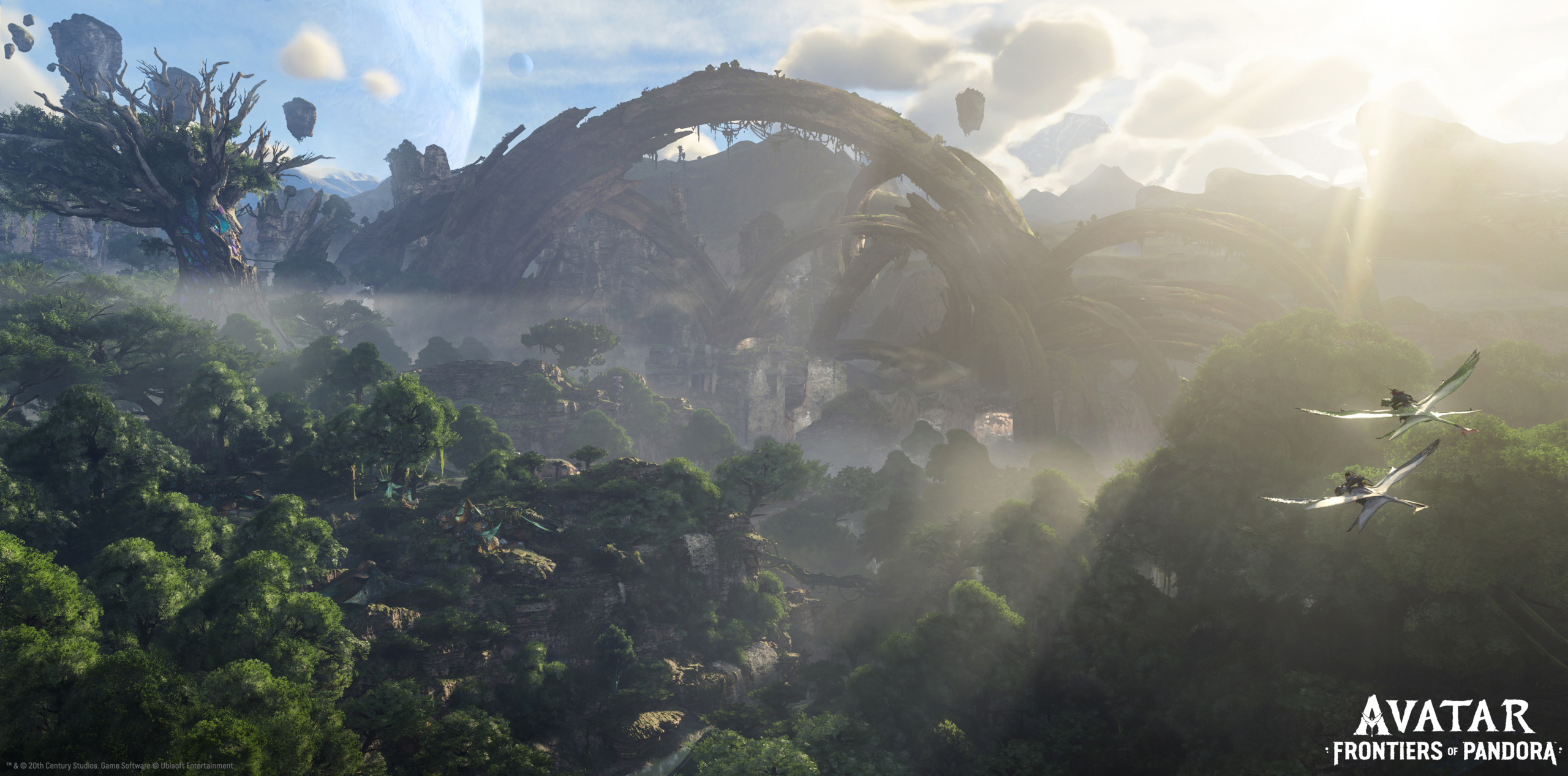 Avatar: Frontiers, Pandora HD wallpapers, Sci-fi game, Backgrounds, 2560x1270 Dual Screen Desktop