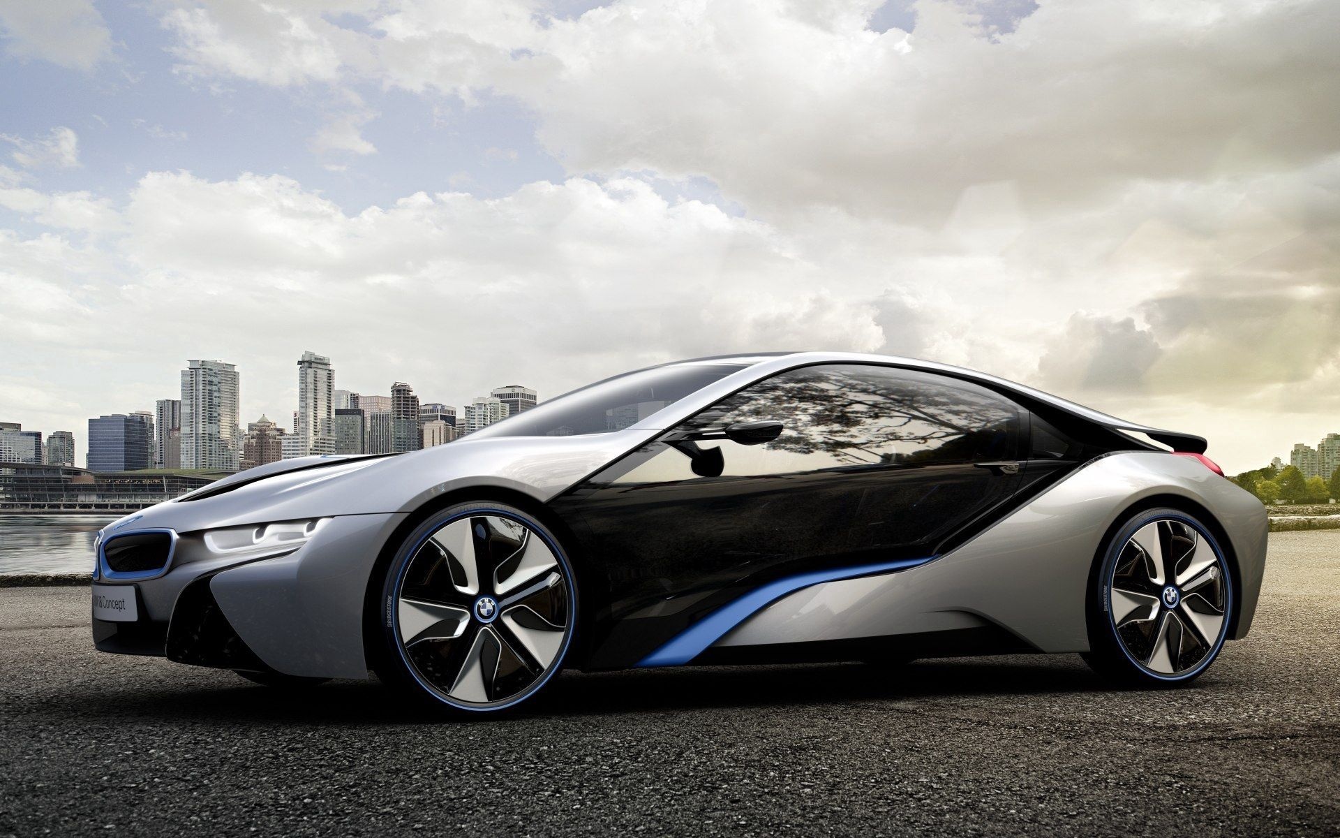 BMW i8, Mobile wallpaper, Dark concept, Automotive beauty, Unmatched performance, 1920x1200 HD Desktop