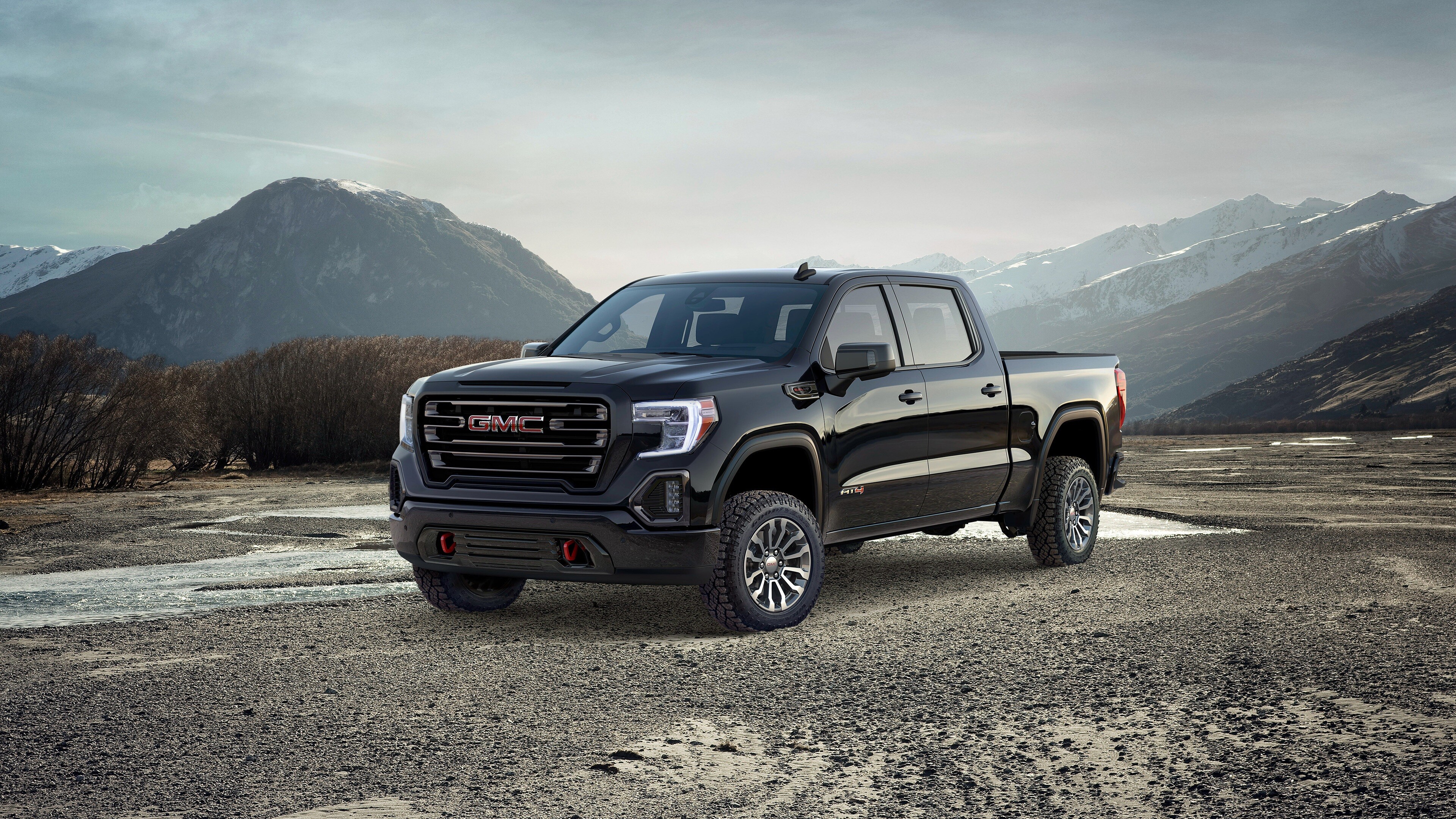 GMC wallpapers, Stylish design, Iconic logo, Premium brand, 3840x2160 4K Desktop