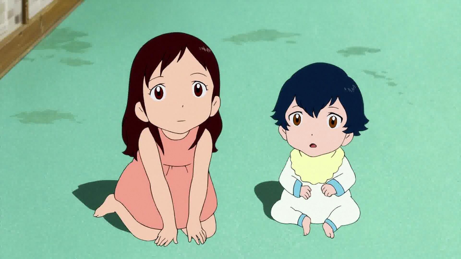 Wolf Children anime, Ame to Yuki, 1920x1080 Full HD Desktop