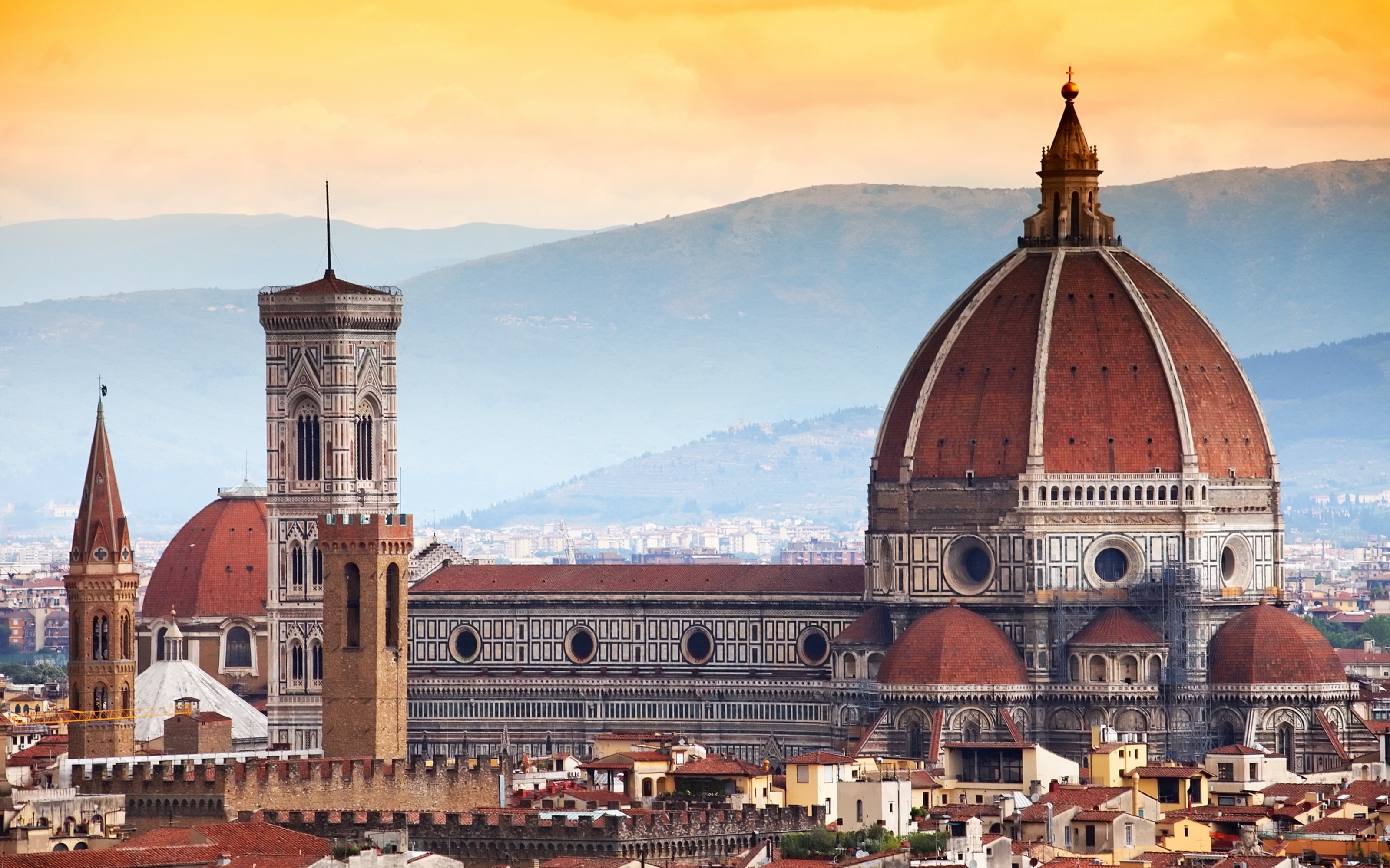 Brunelleschi Dome, Florence Wallpaper, 3200x2000 HD Desktop