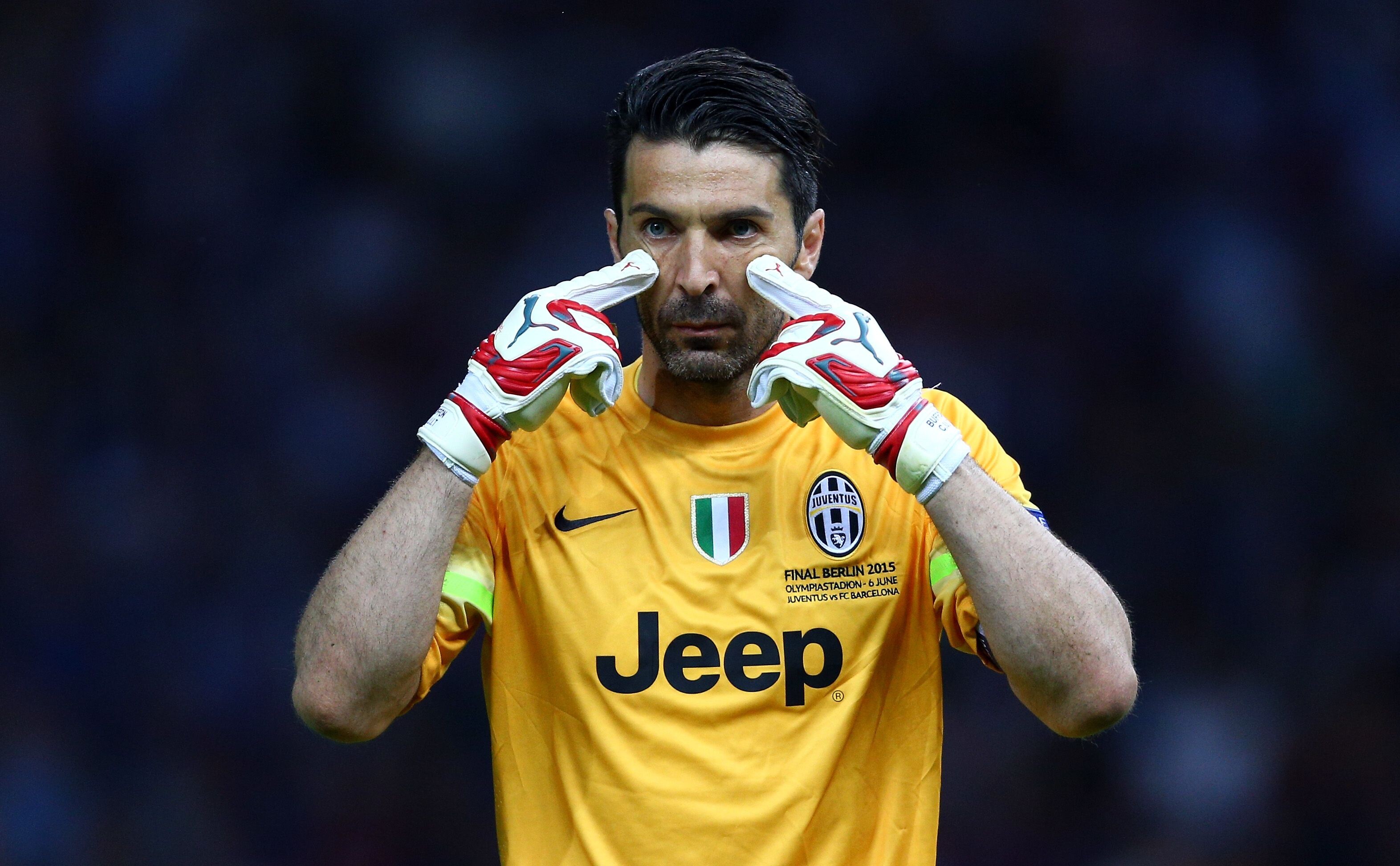 Gianluigi Buffon, Leicester City Champions League, 3150x1950 HD Desktop