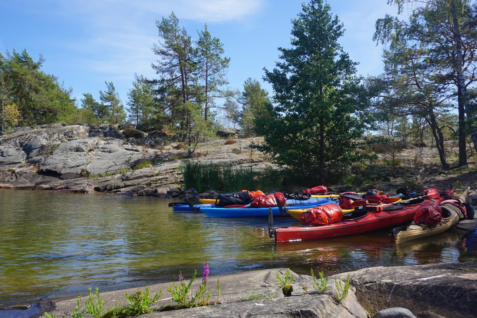 Vanern Lake, Scenic kayaking, Outdoor exploration, Sweden, 1920x1280 HD Desktop