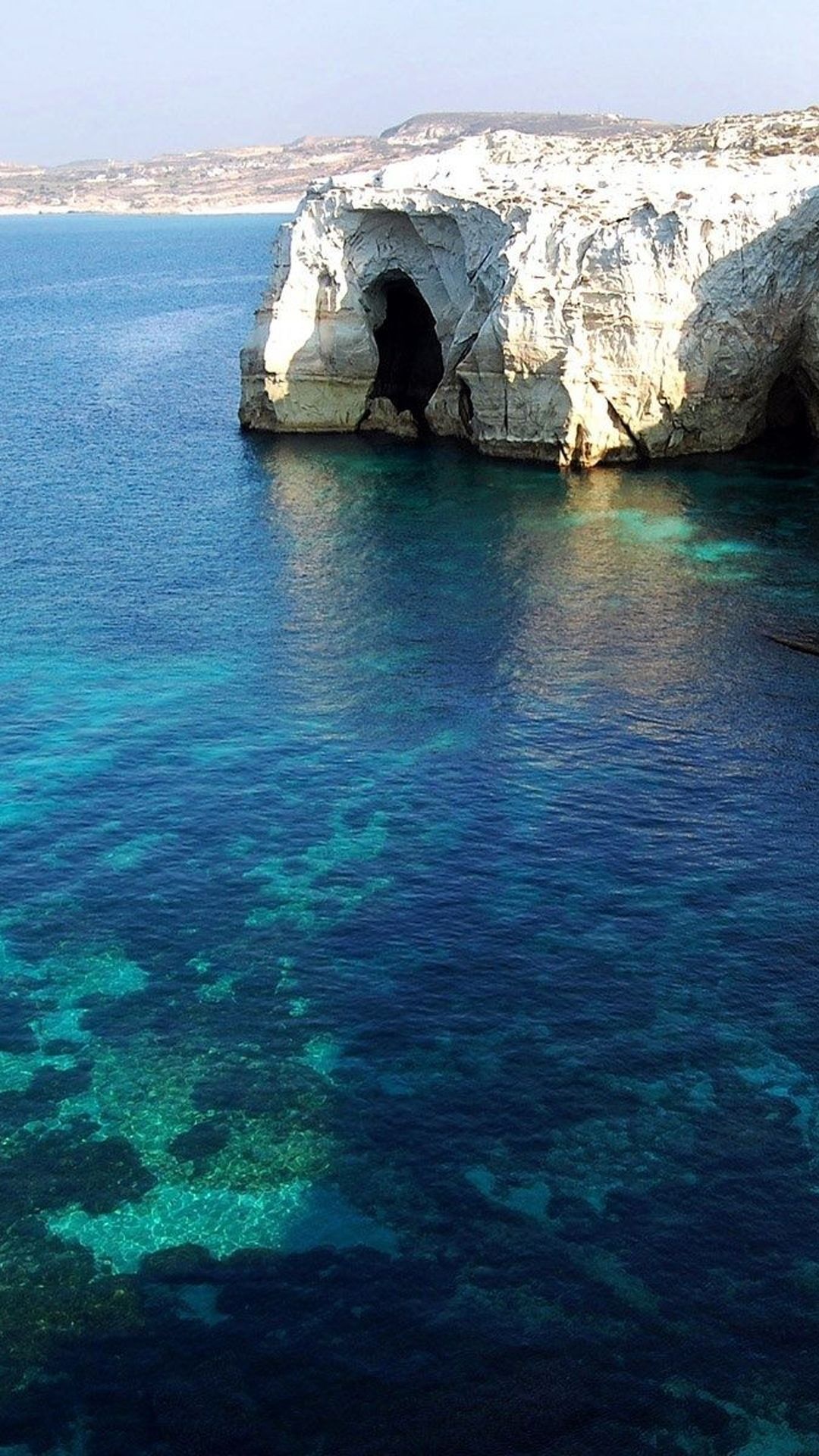 Blue Lagoon paradise, Crystal clear waters, Serene beauty, Tropical getaway, 1080x1920 Full HD Phone