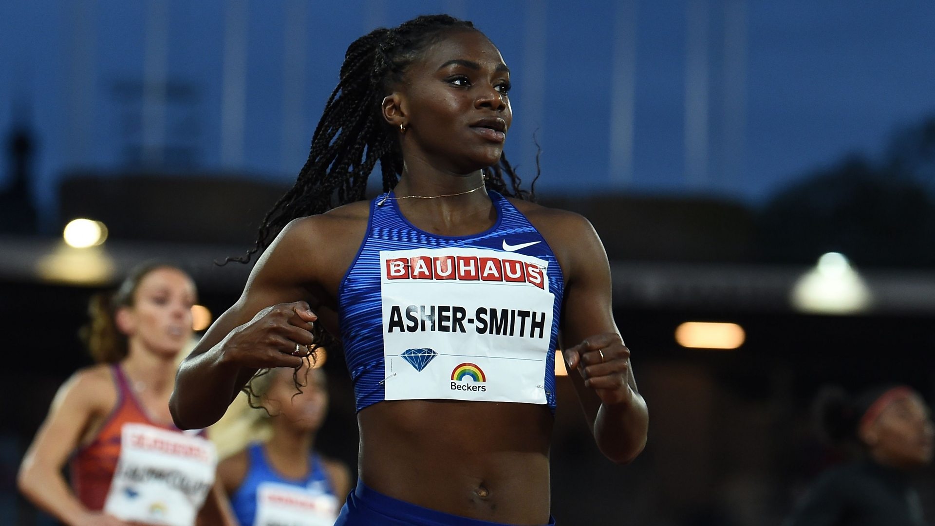 Dina Asher-Smith, Diamond League, Good place, Sub 11 finish, 1920x1080 Full HD Desktop