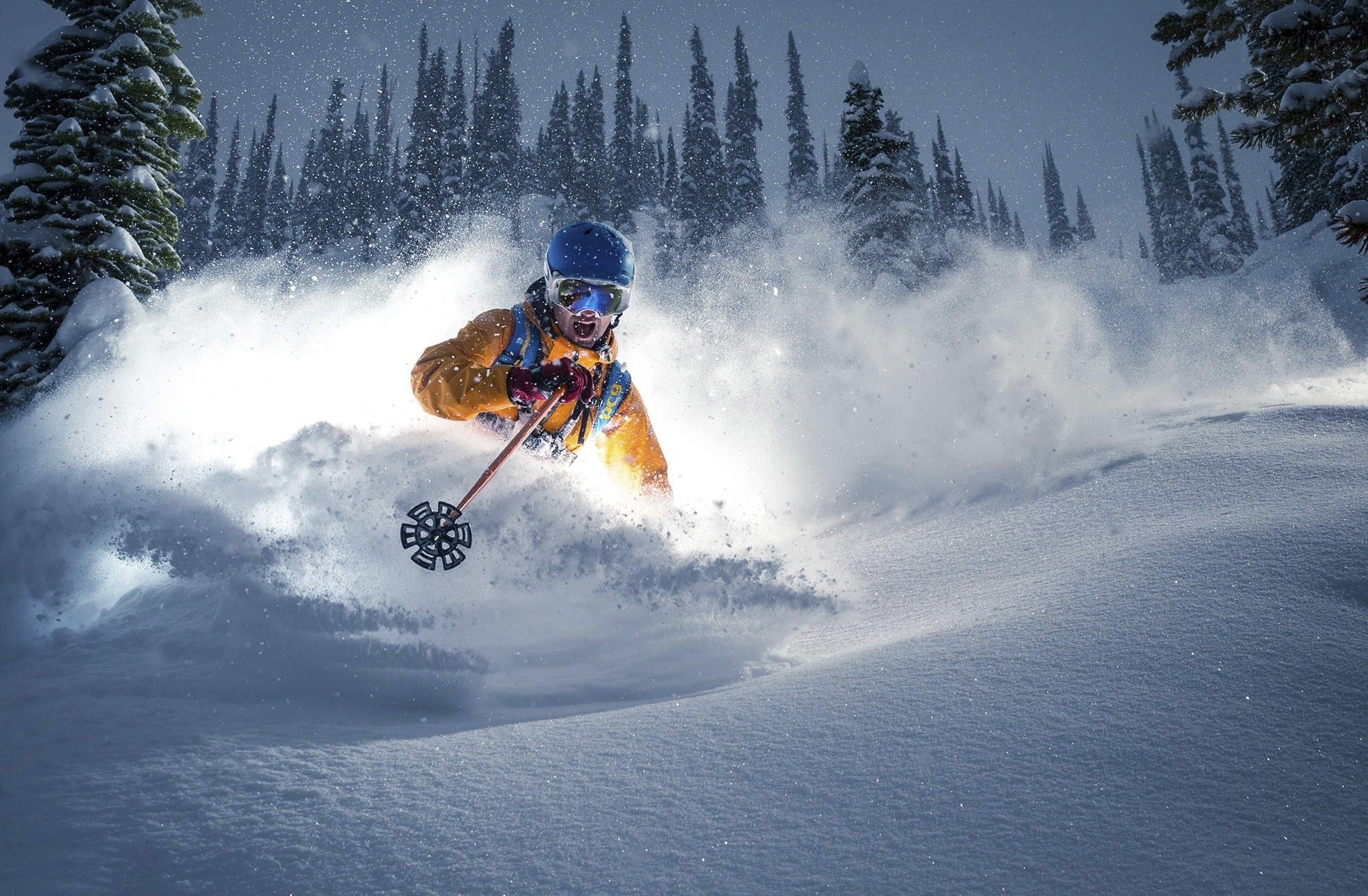 Alpine Skiing, Skiing enthusiasts, Stunning backgrounds, Active lifestyle, 2050x1350 HD Desktop