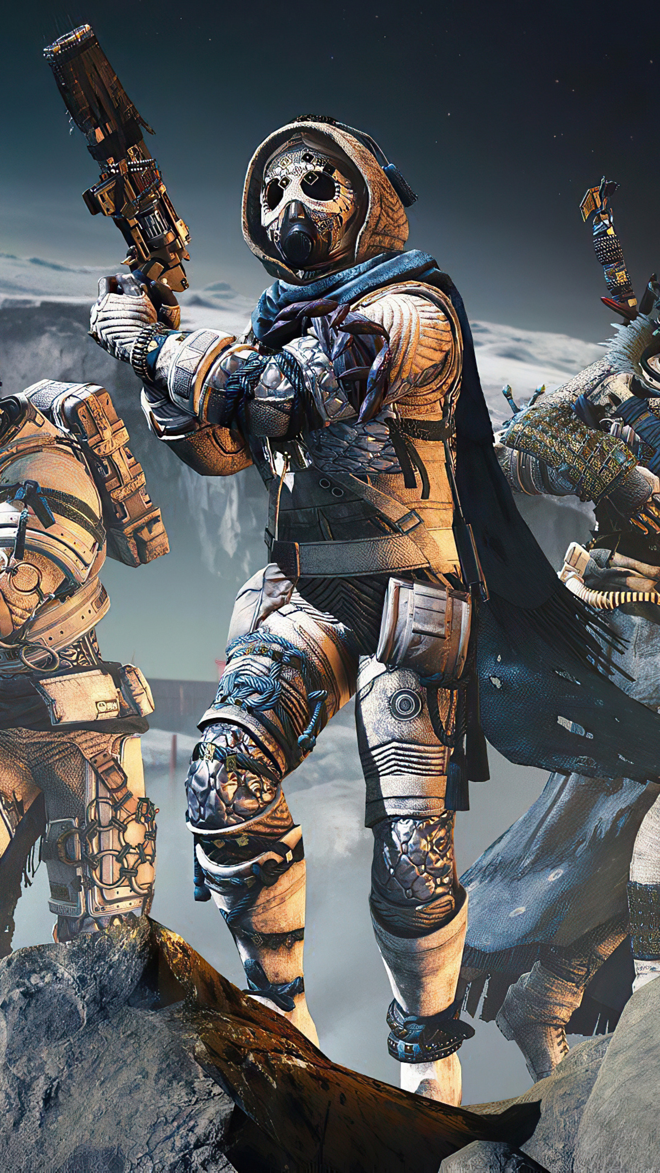 Hunter character, Destiny 2, Gaming artwork, Xperia XXZZ5 Premium, 2160x3840 4K Phone