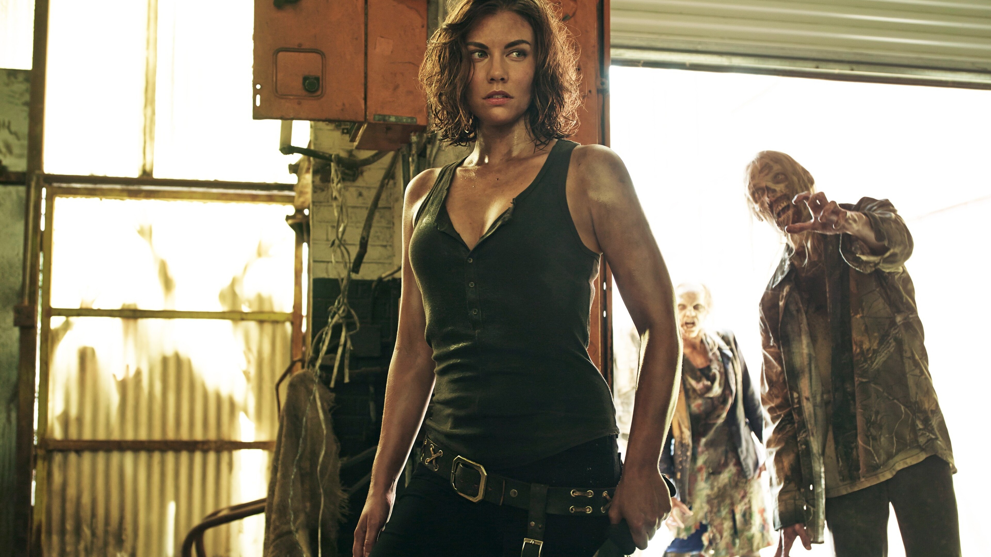 Lauren Cohan, Maggie, 4K wallpapers, Images, 3840x2160 4K Desktop