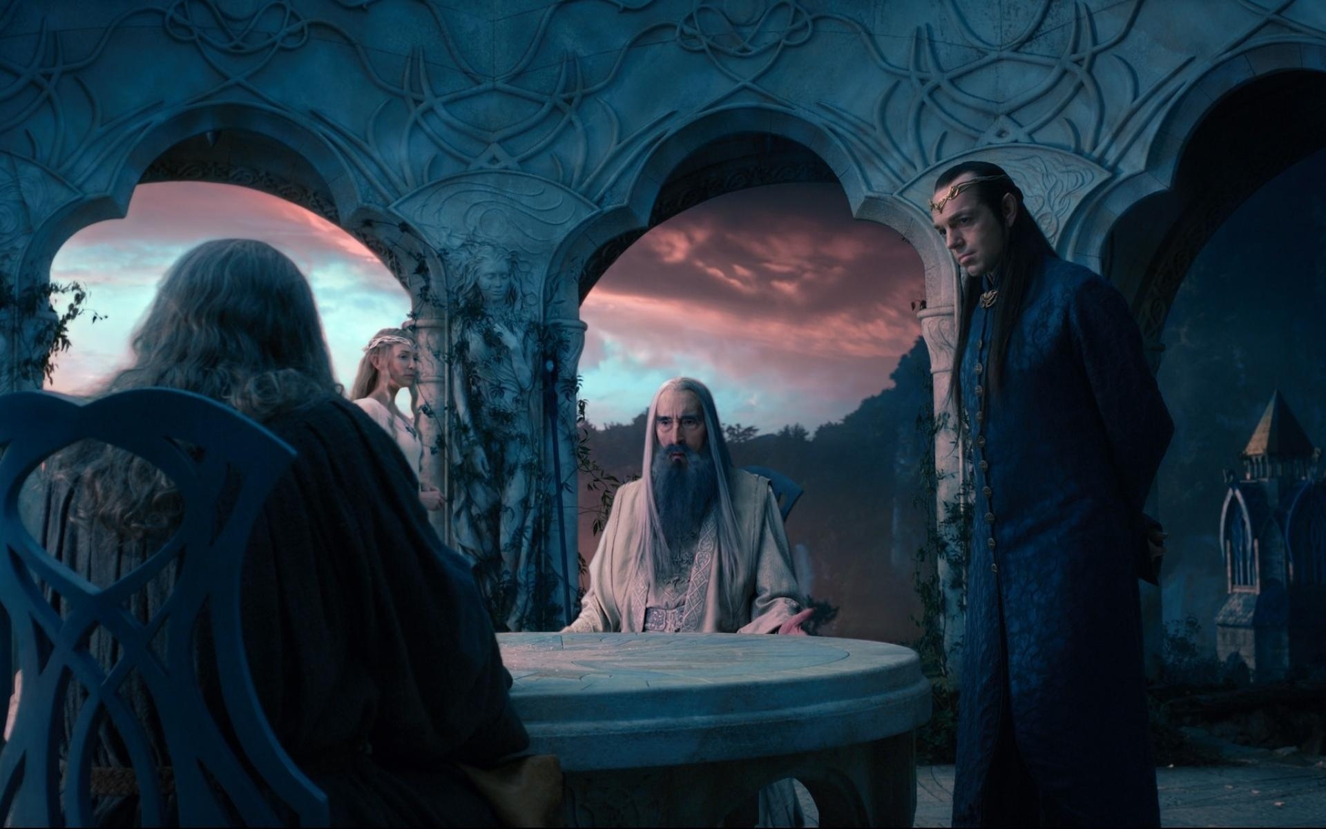 The Hobbit: An Unexpected Journey, Saruman Wallpaper, 1920x1200 HD Desktop