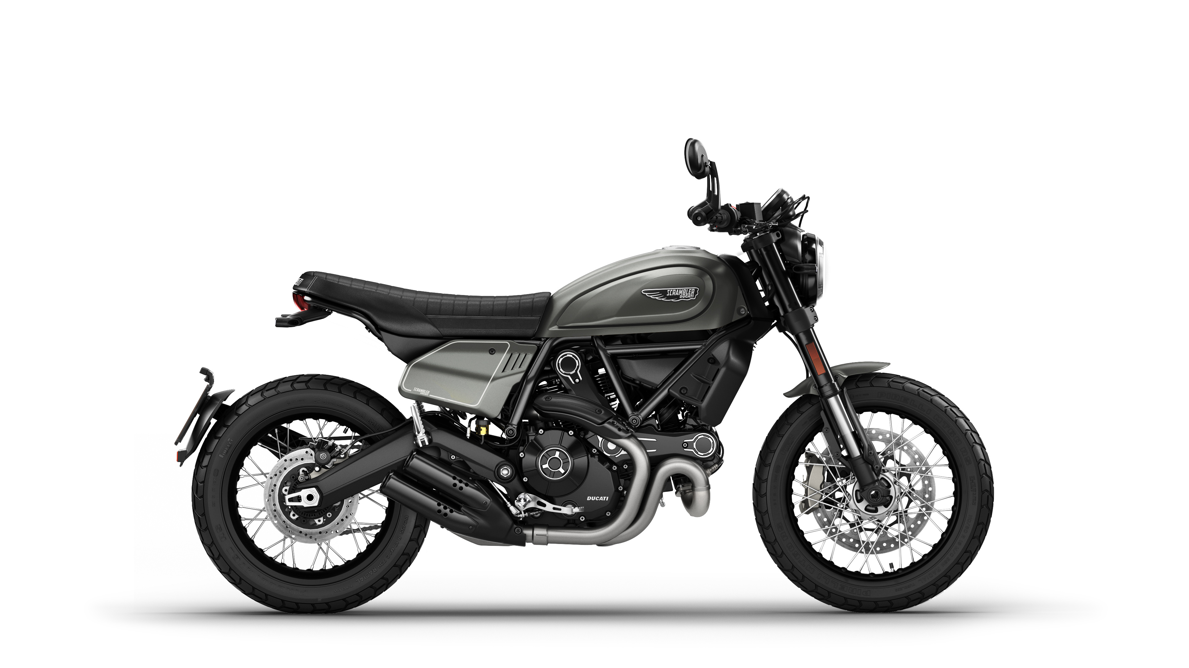 Ducati Scrambler Nightshift, Configurator icon, Nightshift edition, Stylish design, 3840x2160 4K Desktop