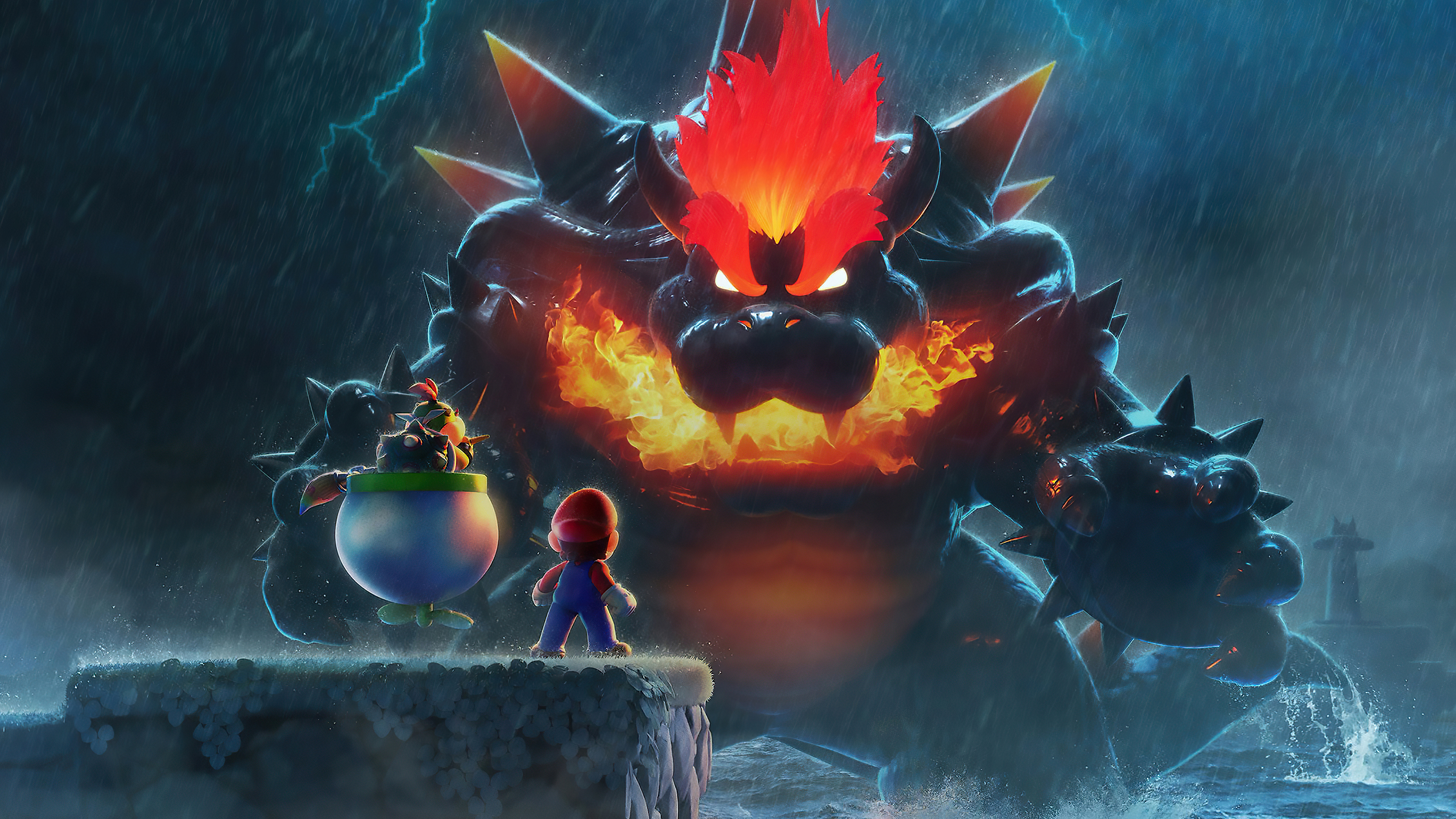 Bowser's Fury, Mario Wallpaper, 3840x2160 4K Desktop