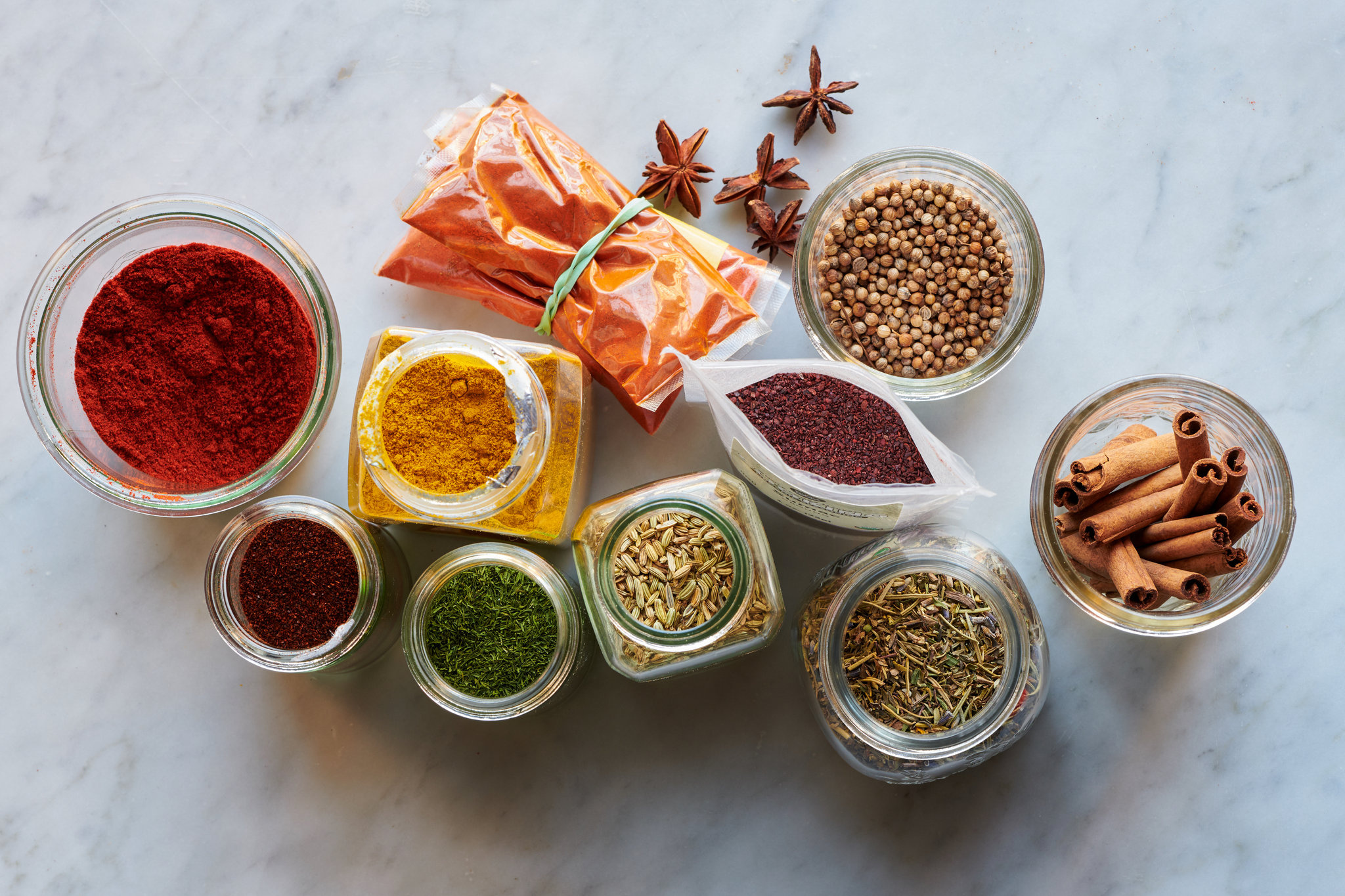 Kitchen spice collection, Culinary creativity, Seasoning possibilities, Flavorful meals, 2050x1370 HD Desktop