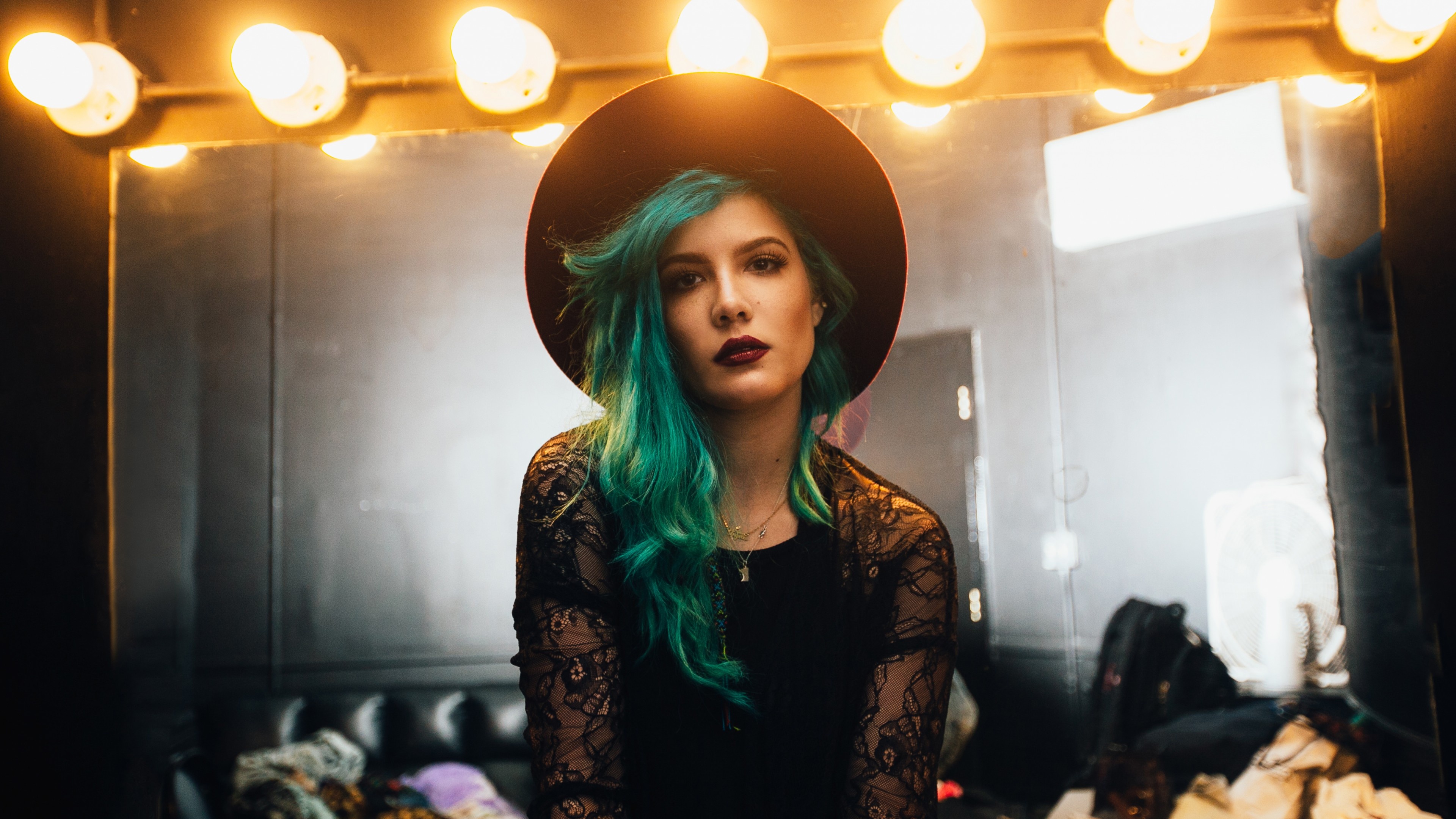 Halsey, Wallpapers, Sarah Johnson, Music artist, 3840x2160 4K Desktop