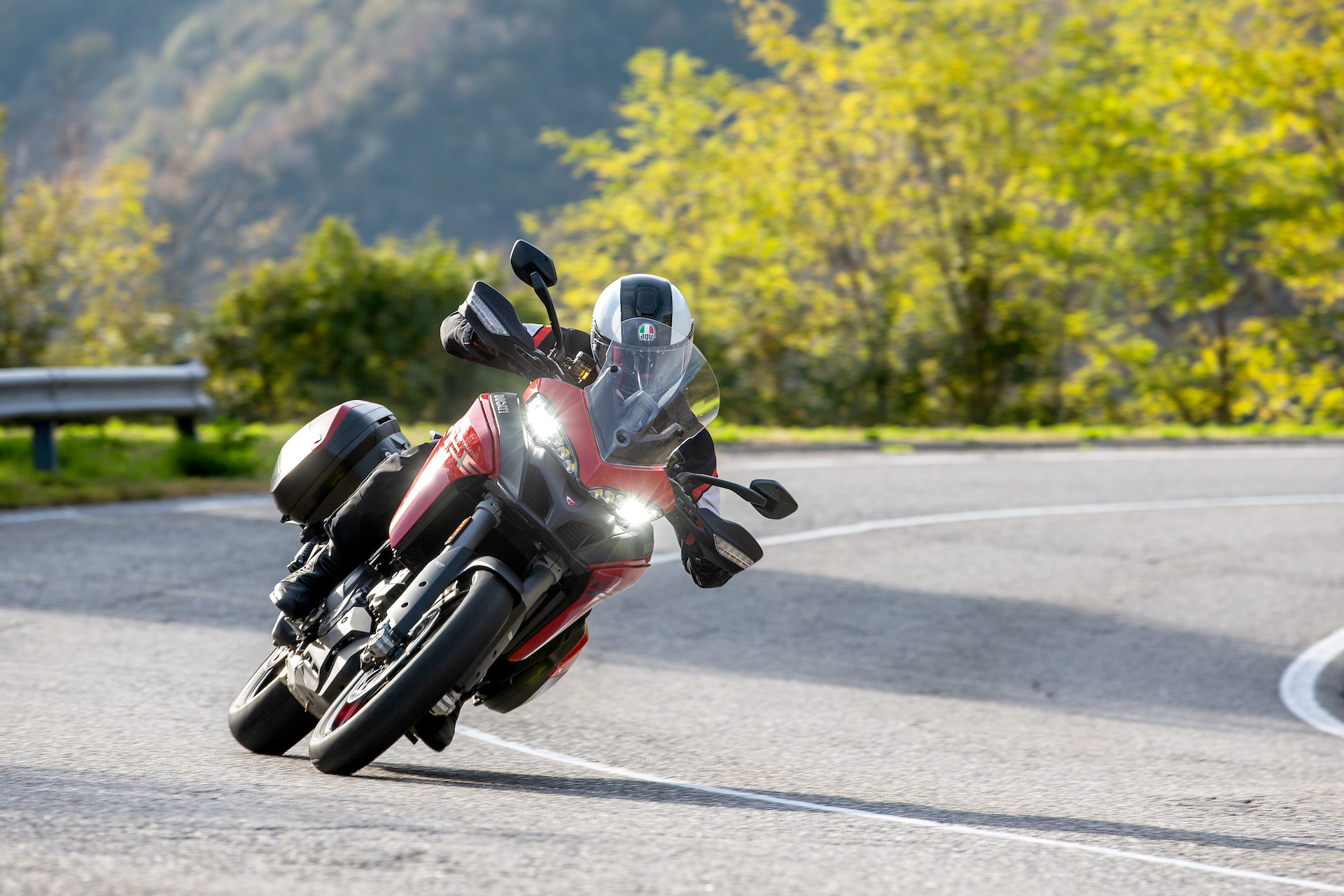 Ducati Multistrada V2, Auto, 1000 km, Red, 1920x1280 HD Desktop