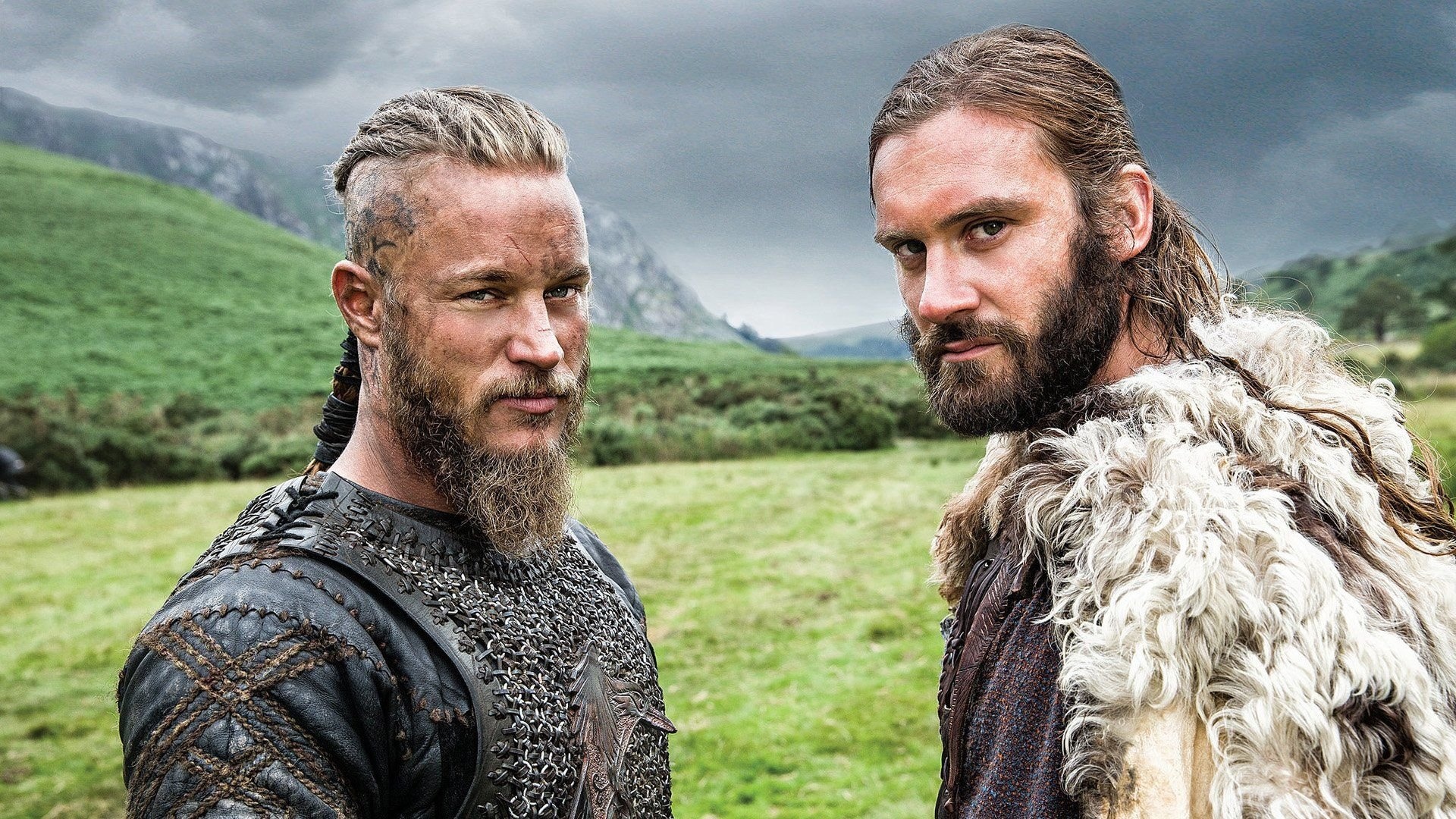 Ragnar Lothbrok, Rollo Lothbrok, Vikings TV series, Full HD Desktop wallpaper