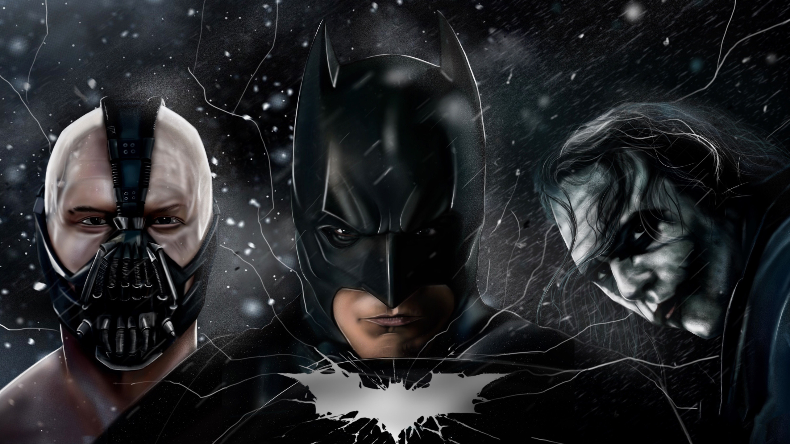 Batman, Joker, 5K, HD Wallpapers, 2560x1440 HD Desktop