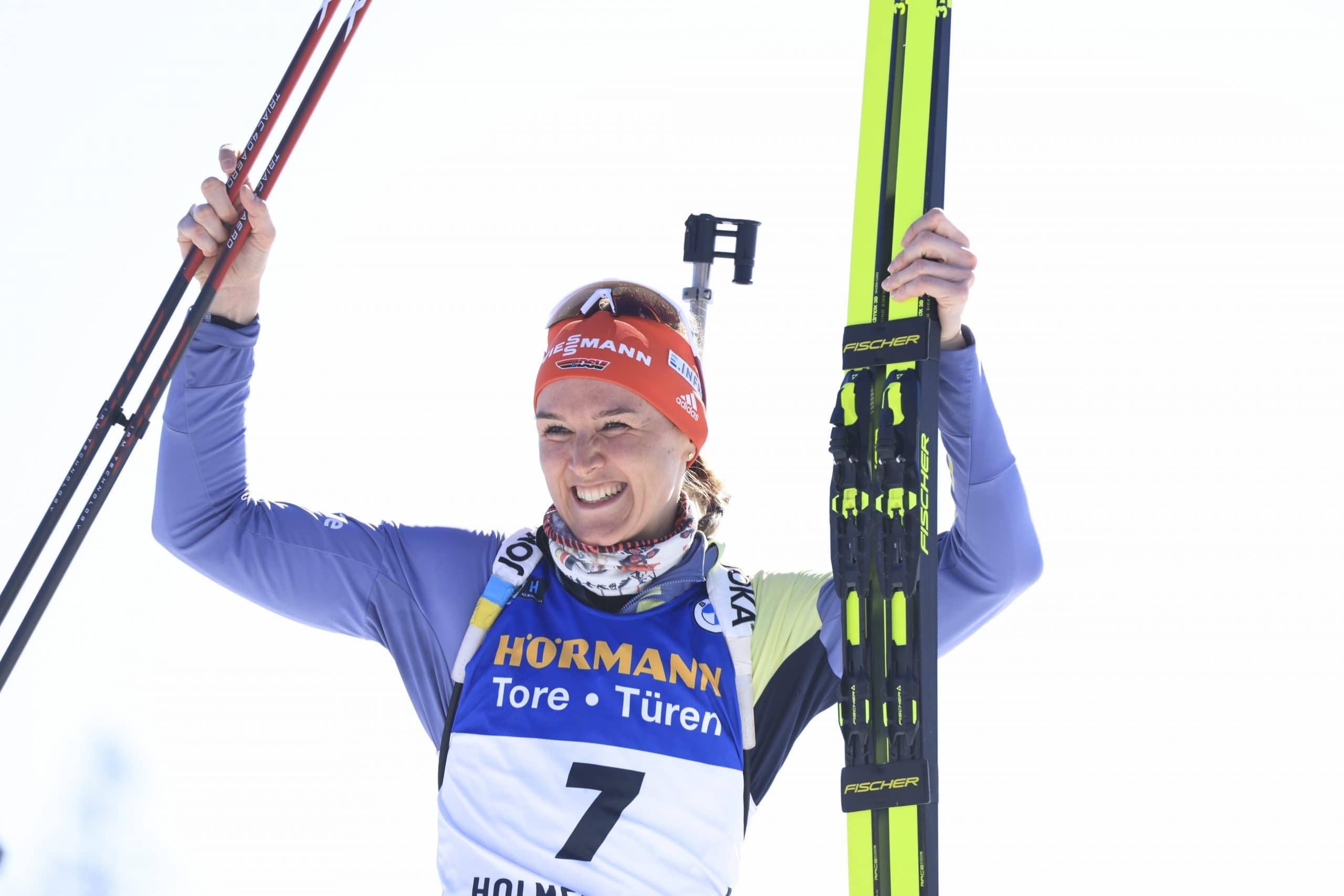 Denise Herrmann, Biathlon auf Schalke, Nordic Mag N1, 2560x1710 HD Desktop