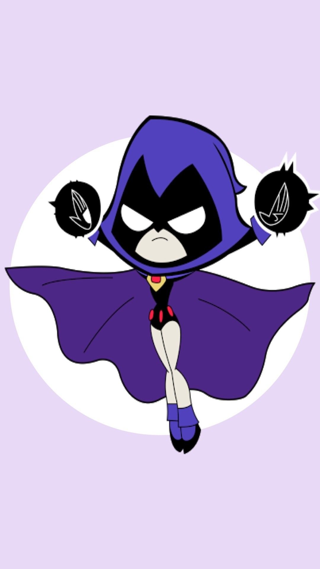 Teen Titans Go!, DC Super Hero Girls, Multiverse Mayhem, Raven wallpapers, 1080x1920 Full HD Phone