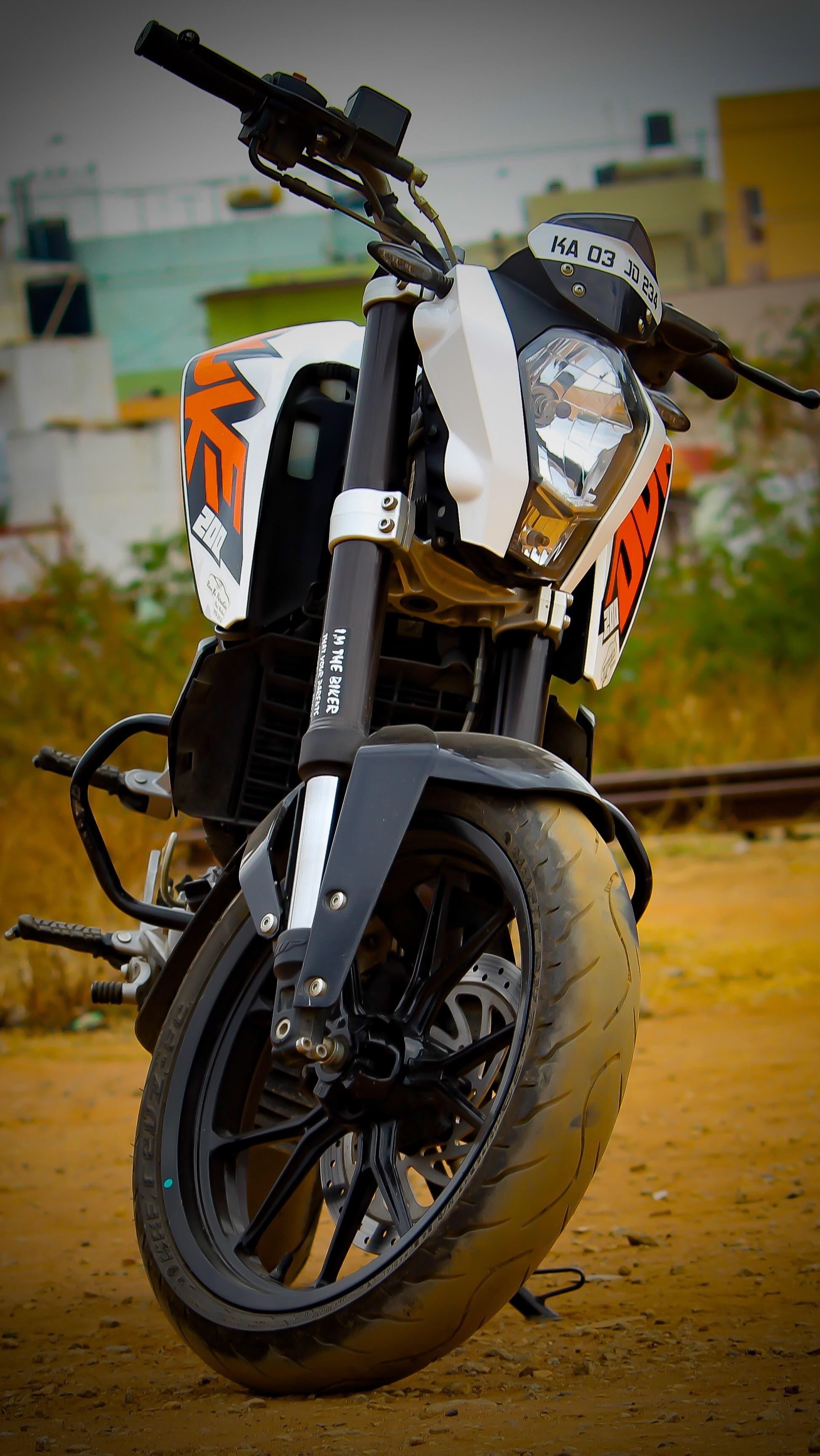 Duke 200, KTM Duke Bike Wallpaper, 1950x3460 HD Phone