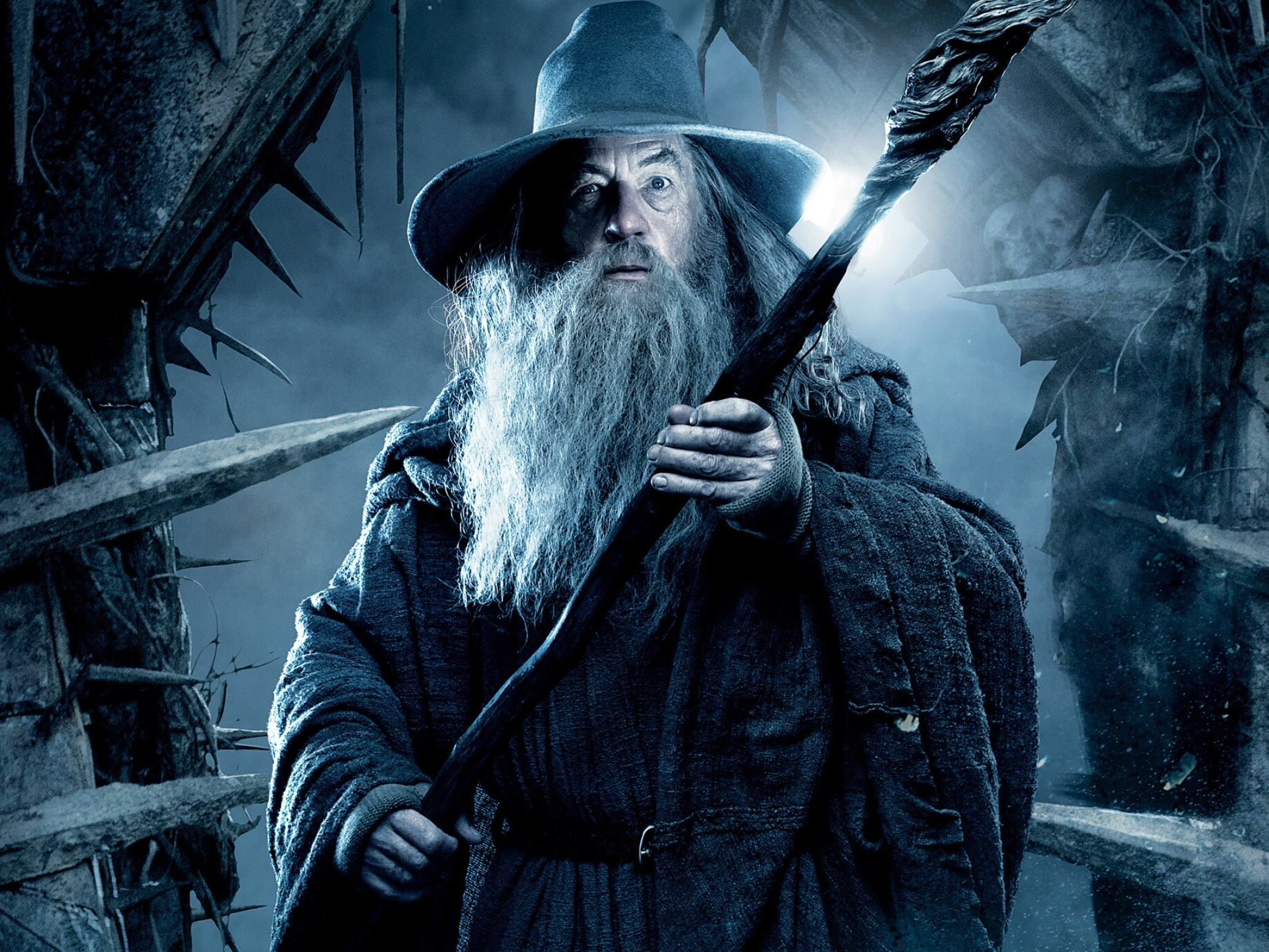 Gandalf in The Hobbit, HD wallpaper, Mythical character, Spellbinding artistry, 2050x1540 HD Desktop