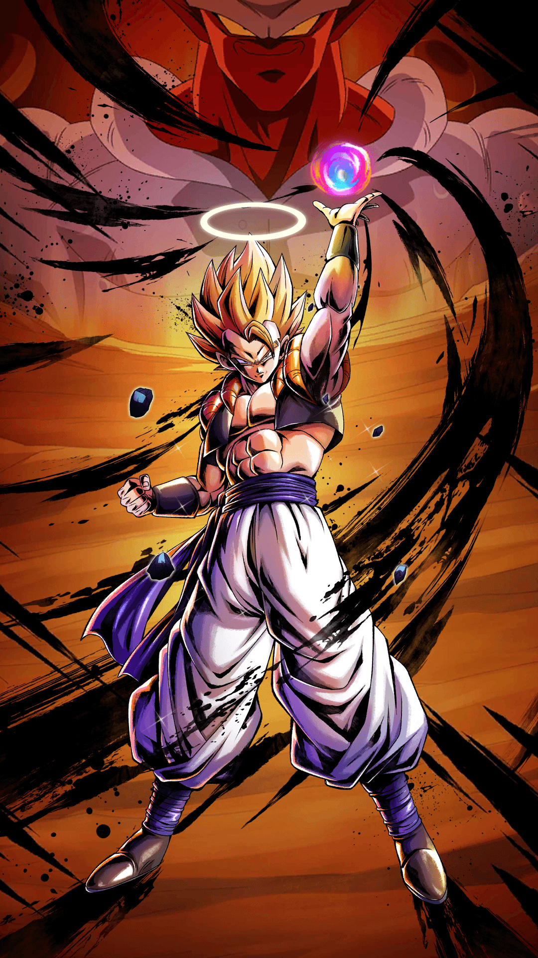 Super Saiyan Gogeta, Super Janemba, Soul Punisher energy sphere, Full HD Phone wallpaper