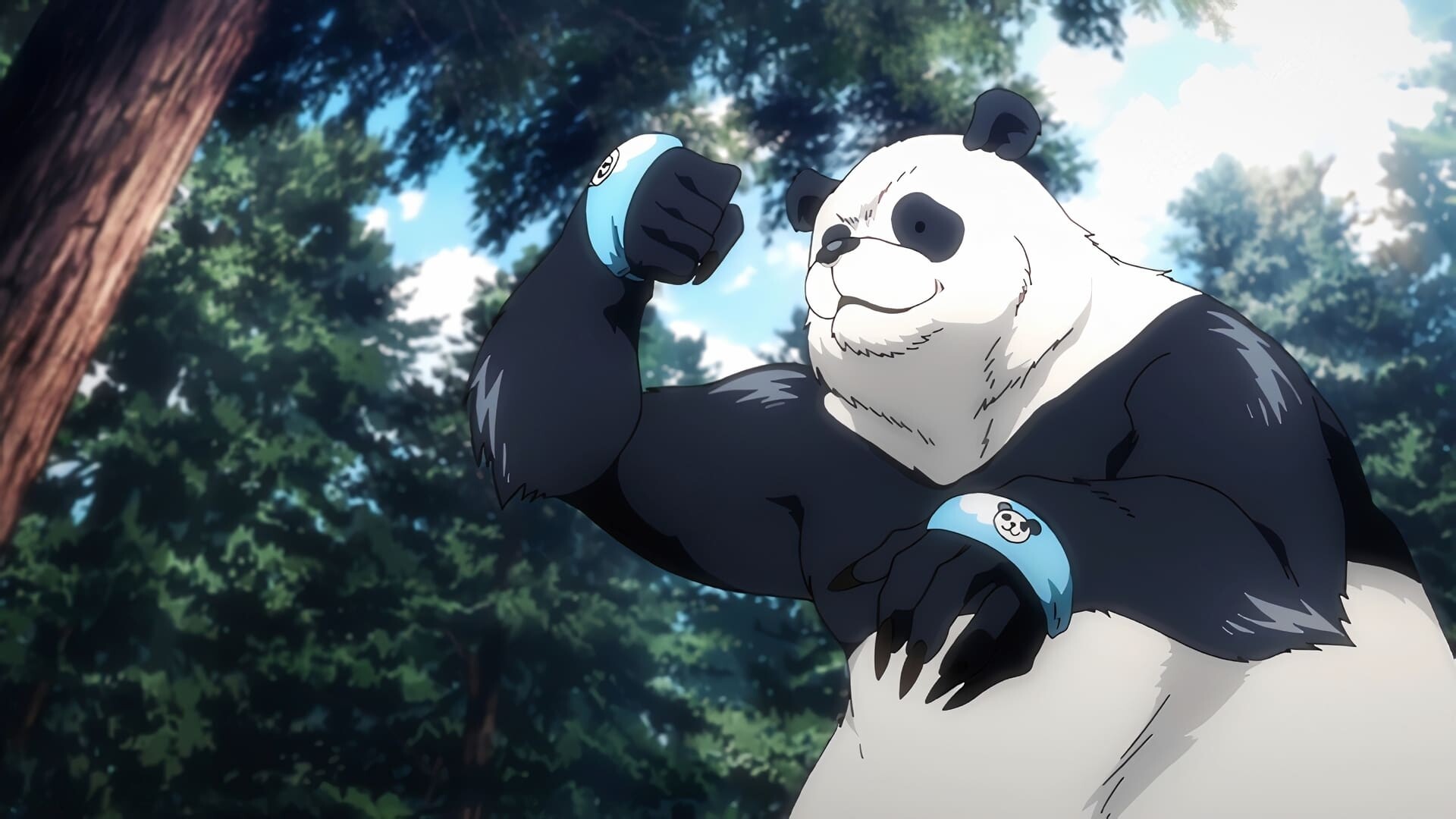 Jujutsu Kaisen, Panda wallpapers, Fantastic anime, 1920x1080 Full HD Desktop