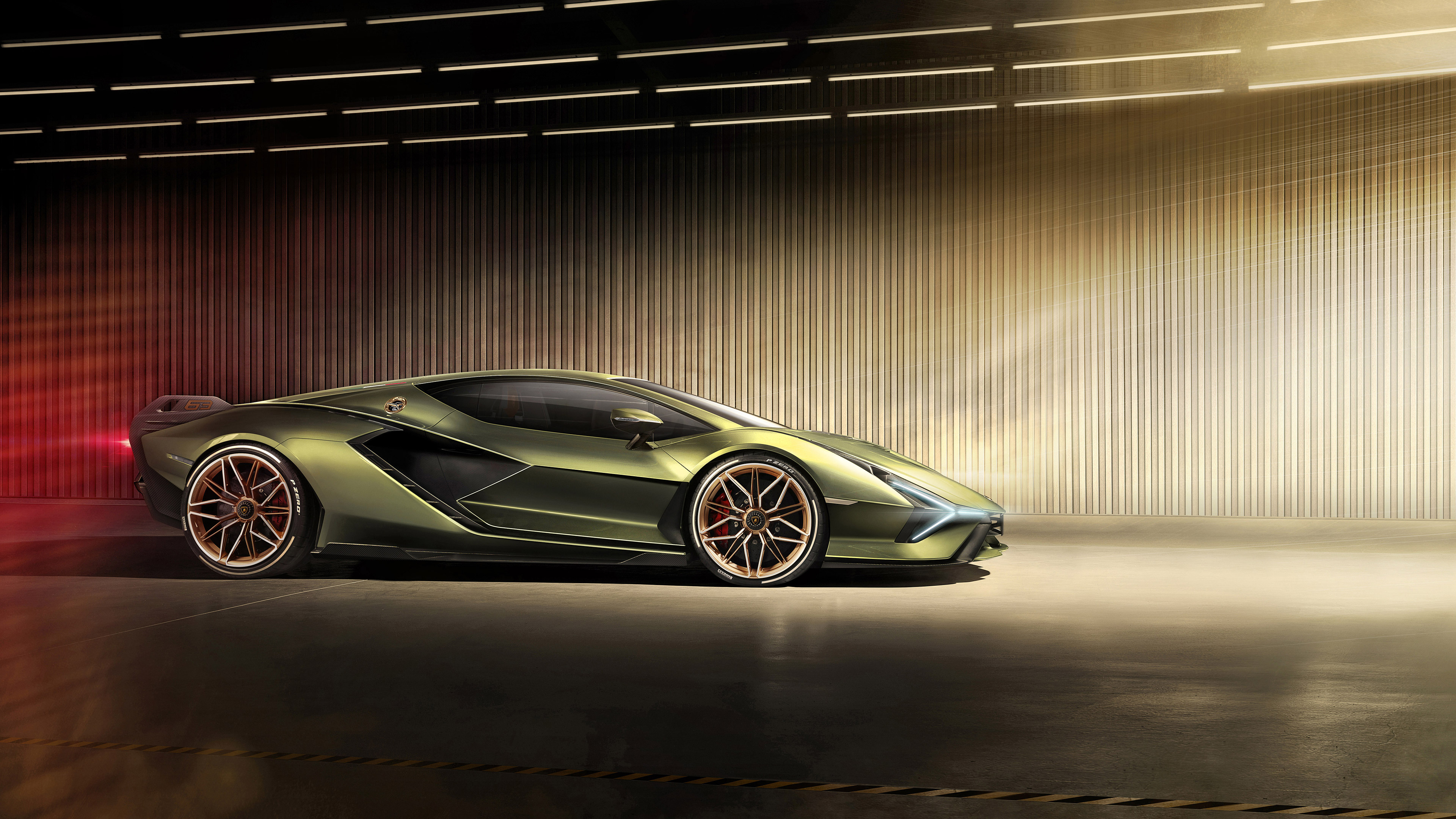 Coupe, Lamborghini Sian Wallpaper, 3840x2160 4K Desktop