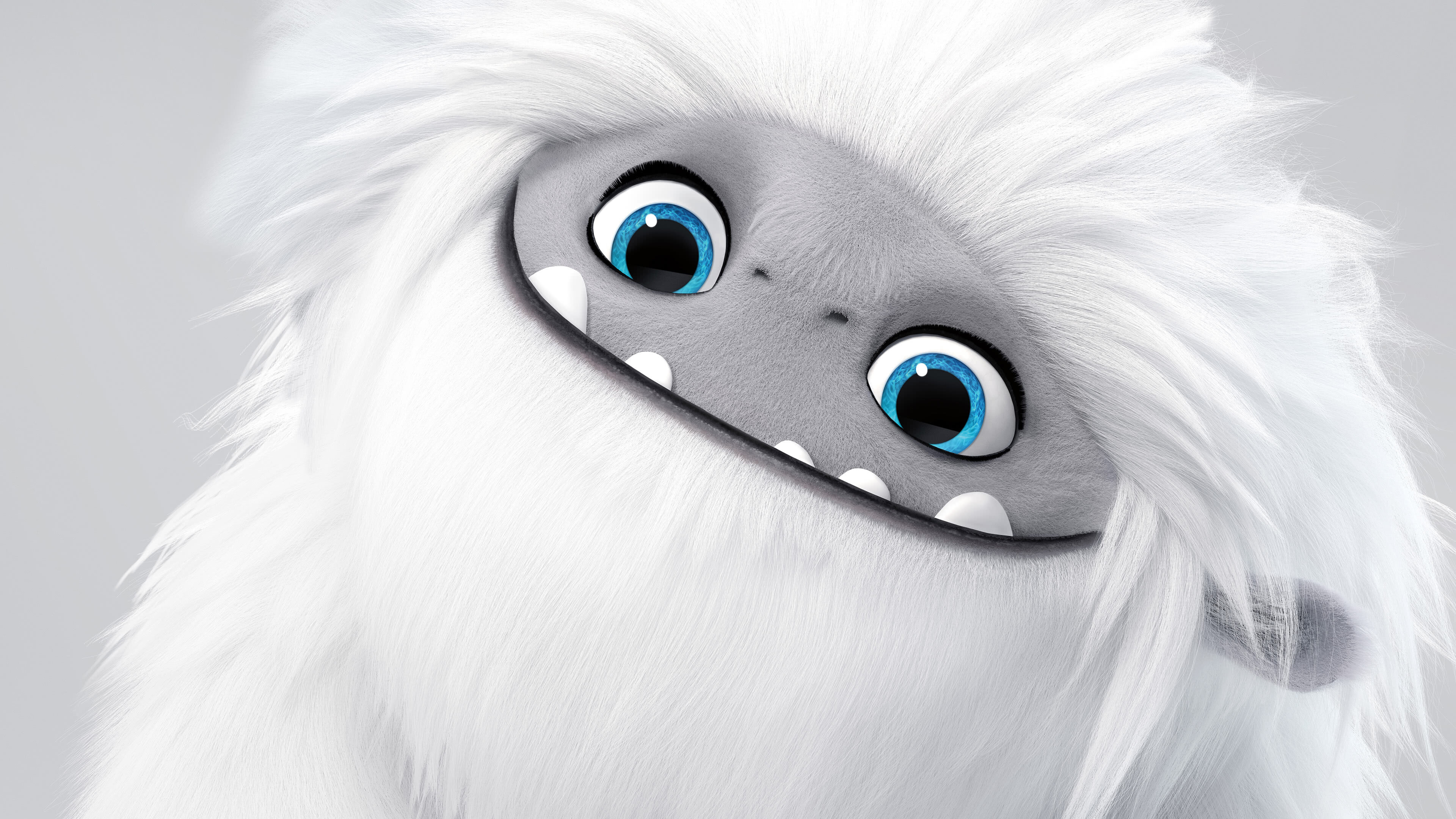 Abominable, Cute yeti wallpapers, 4K wallpaper, Background, 3840x2160 4K Desktop