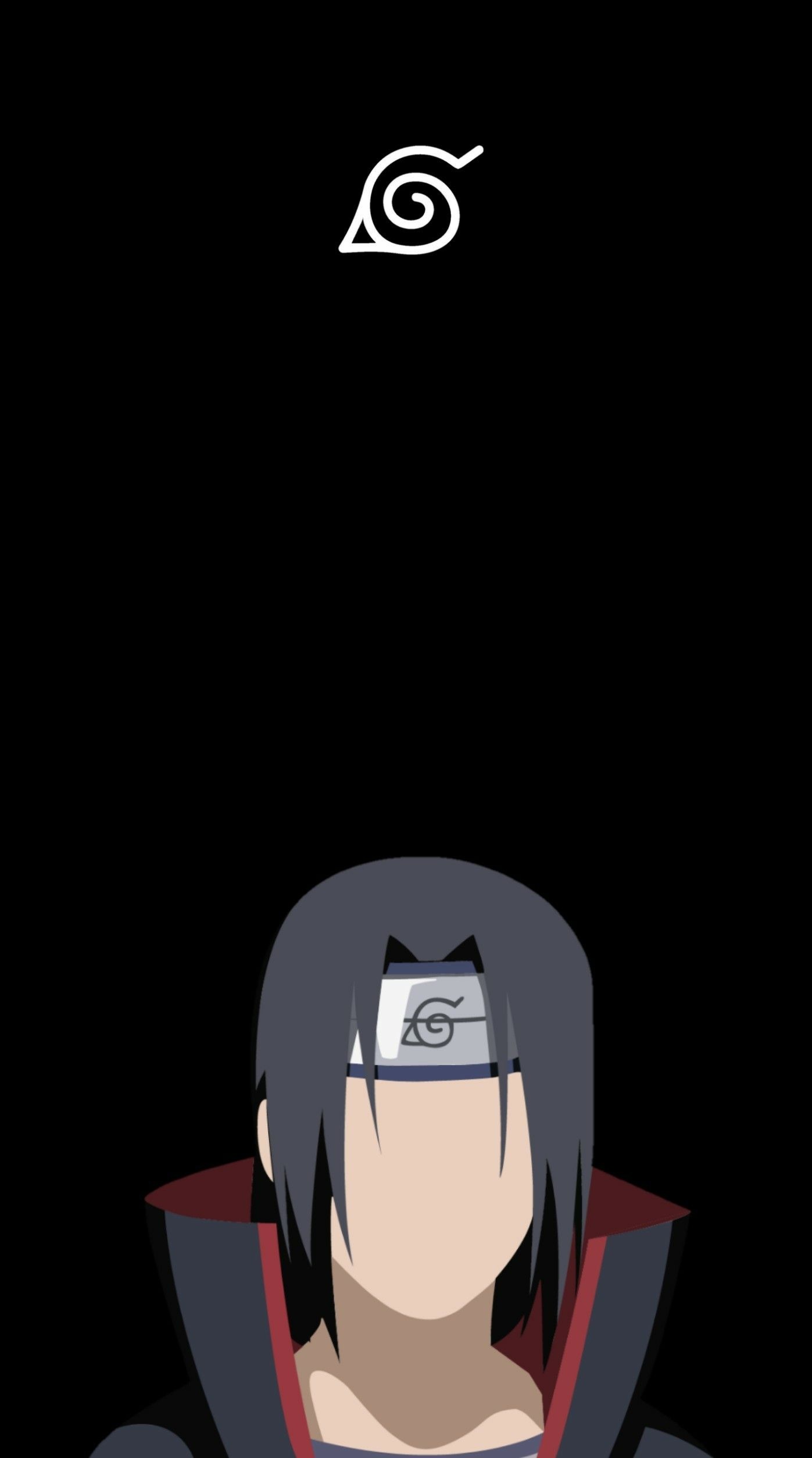 Itachi Uchiha, Konohagakure symbol, Akatsuki cloak, HD Phone wallpaper