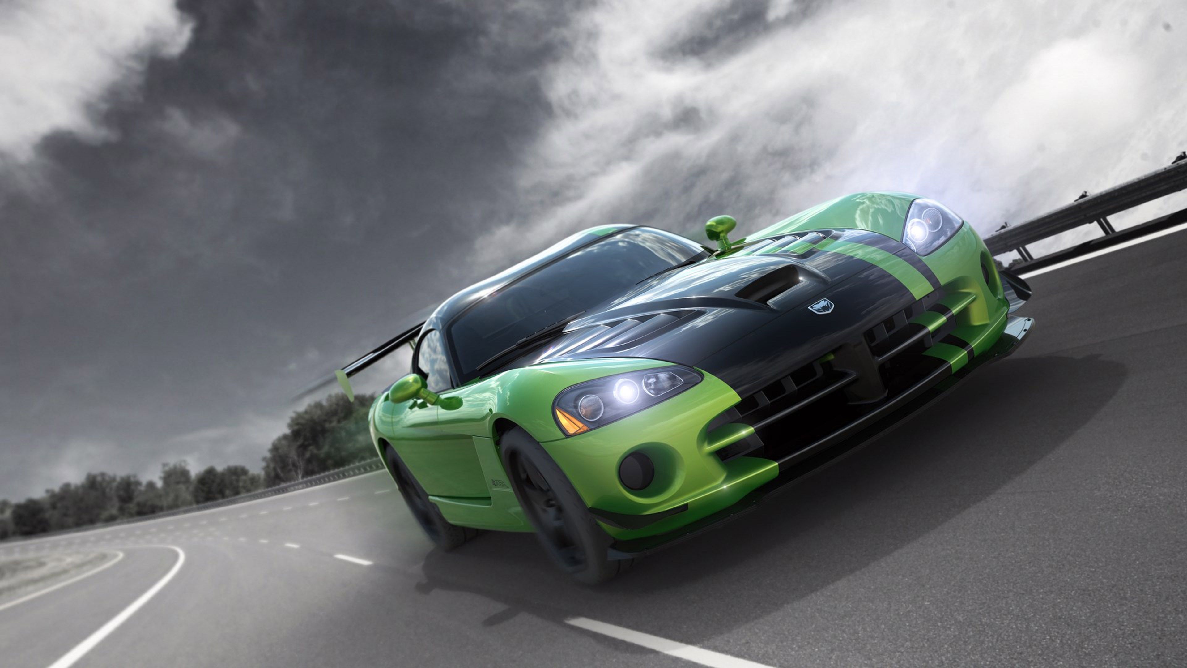 Dodge Viper, 25th anniversary model, Limited edition, Classic beauty, 3840x2160 4K Desktop