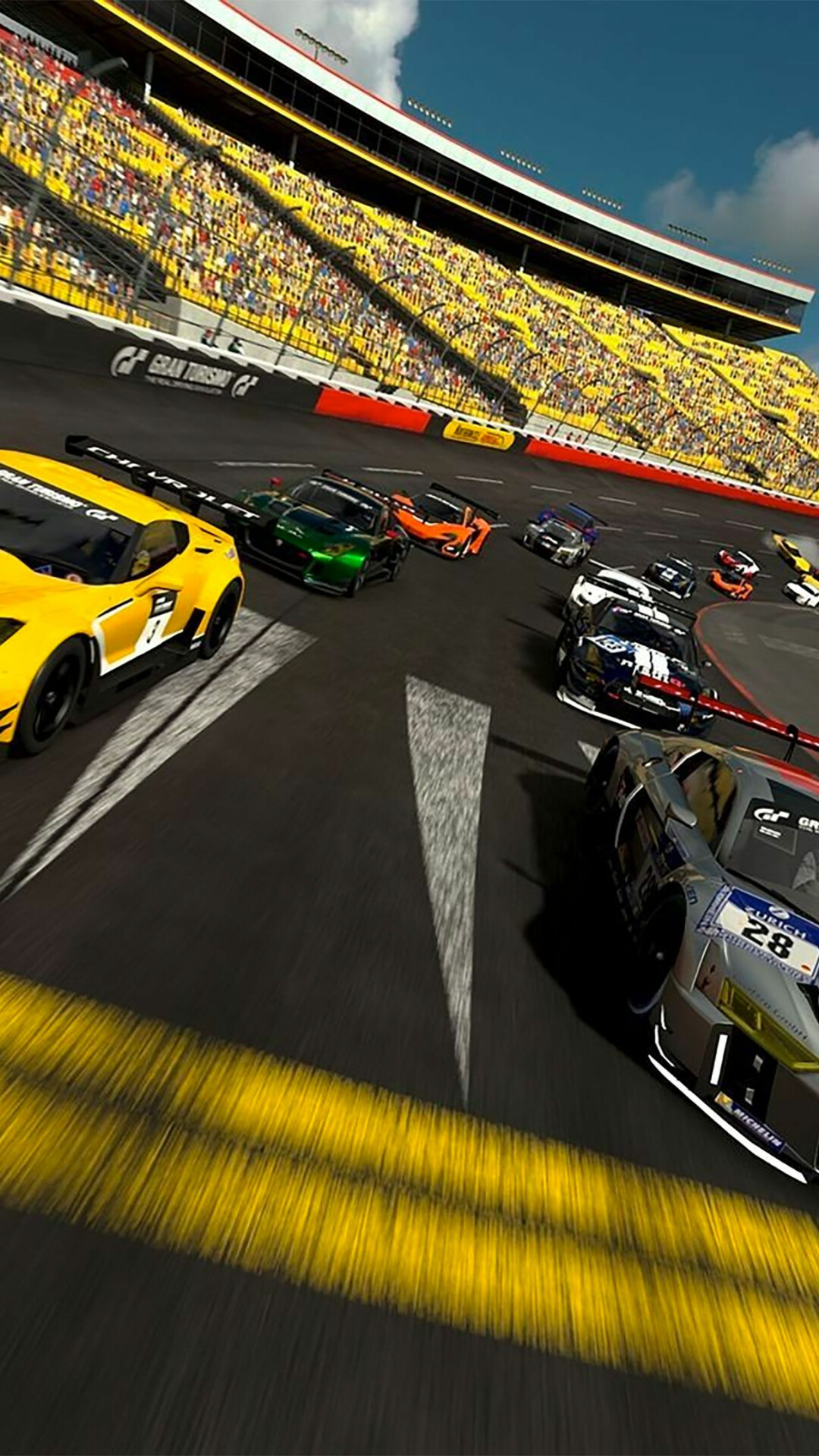 Racing Track, Gran Turismo 7 Wallpaper, 1080x1920 Full HD Phone
