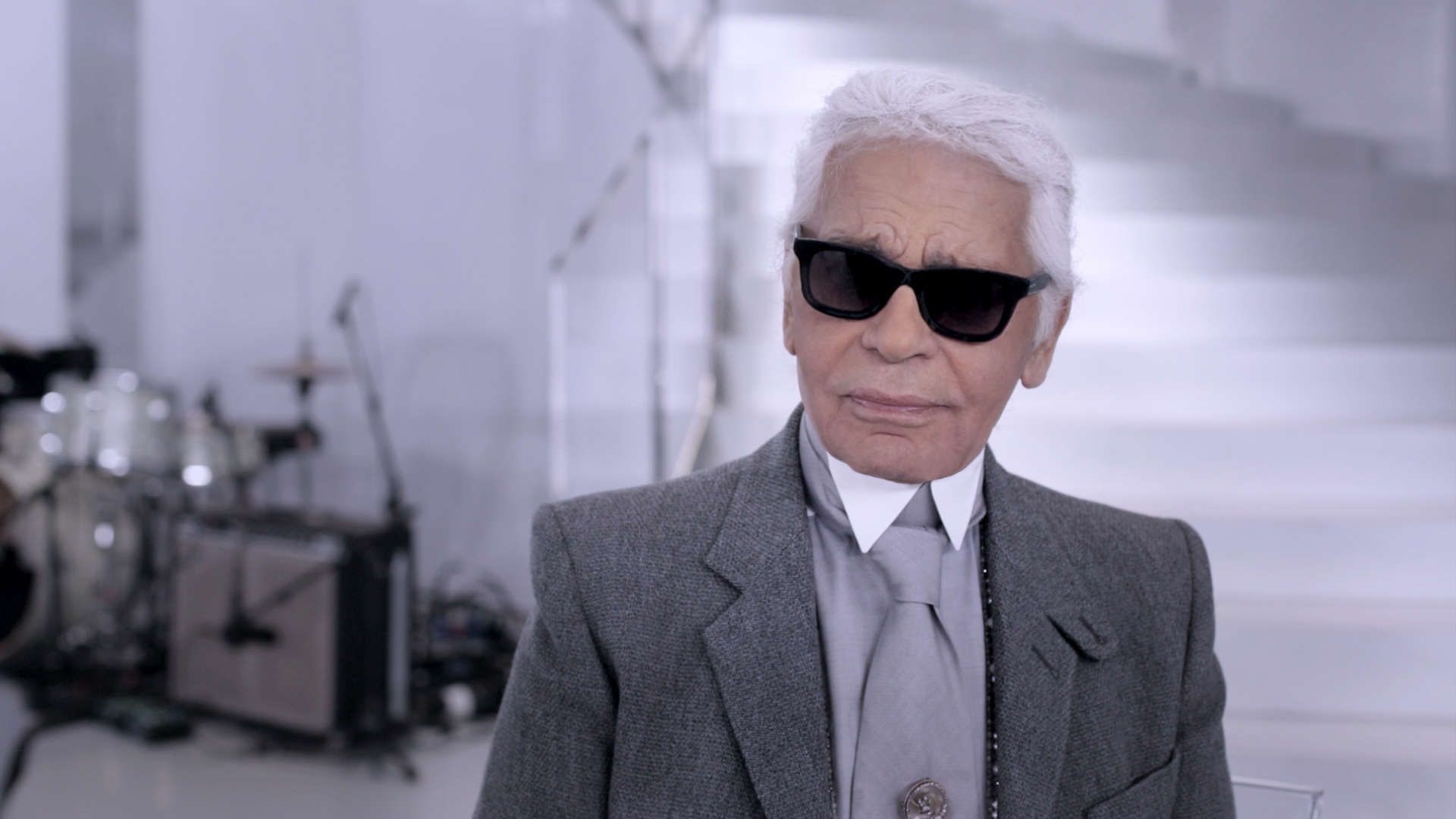 Karl Lagerfeld, German fashion designer, HD wallpaper, 1920x1080 Full HD Desktop