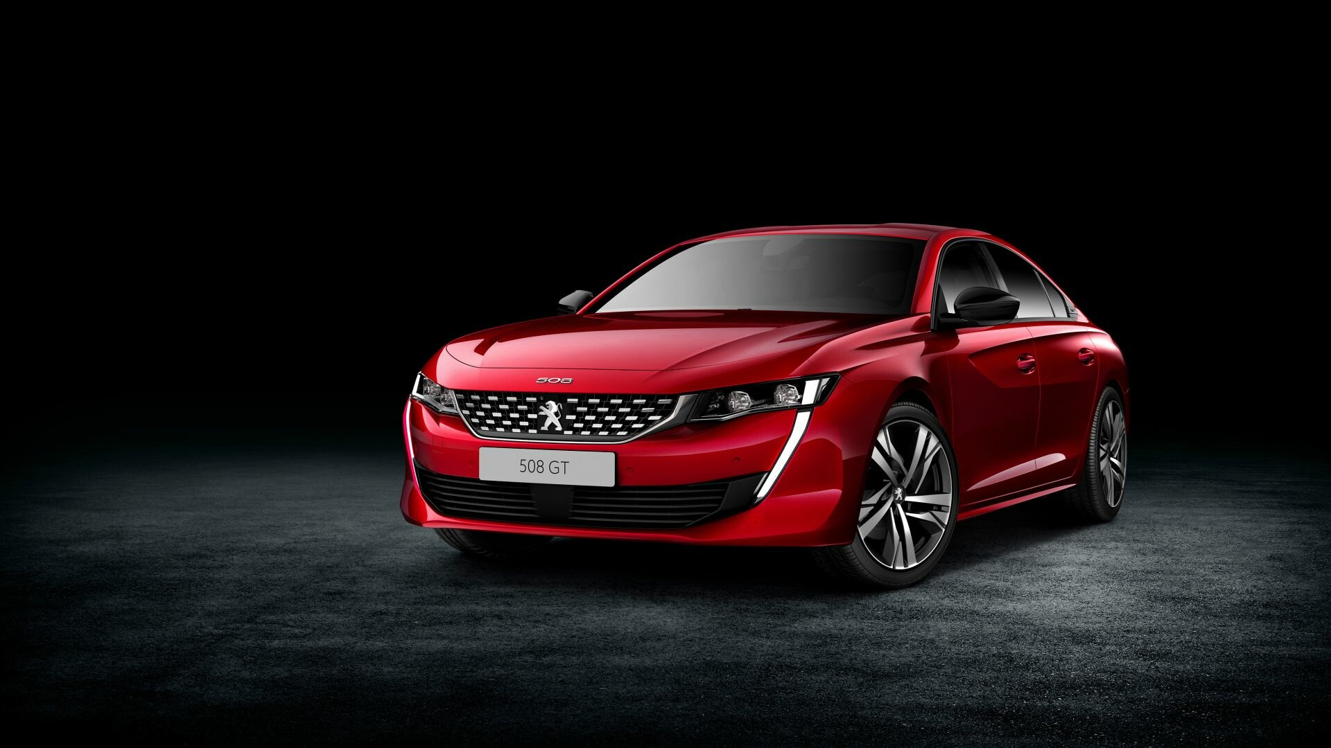 Peugeot Auto, Peugeot 508 GT, Red luxury car, 1920x1080 Full HD Desktop
