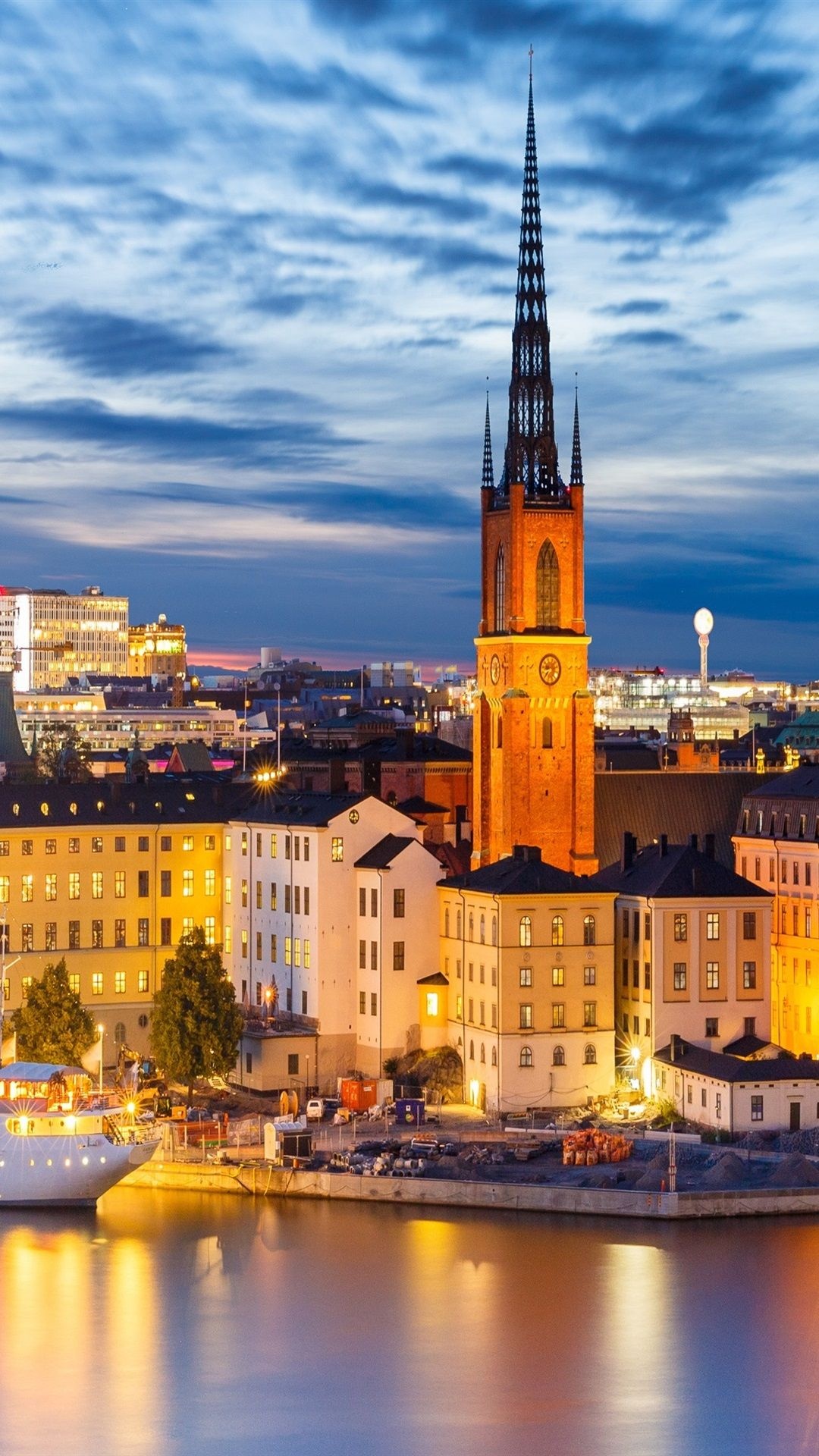 Stockholm, iPhone wallpapers, Stylish cityscapes, Urban charm, 1080x1920 Full HD Phone