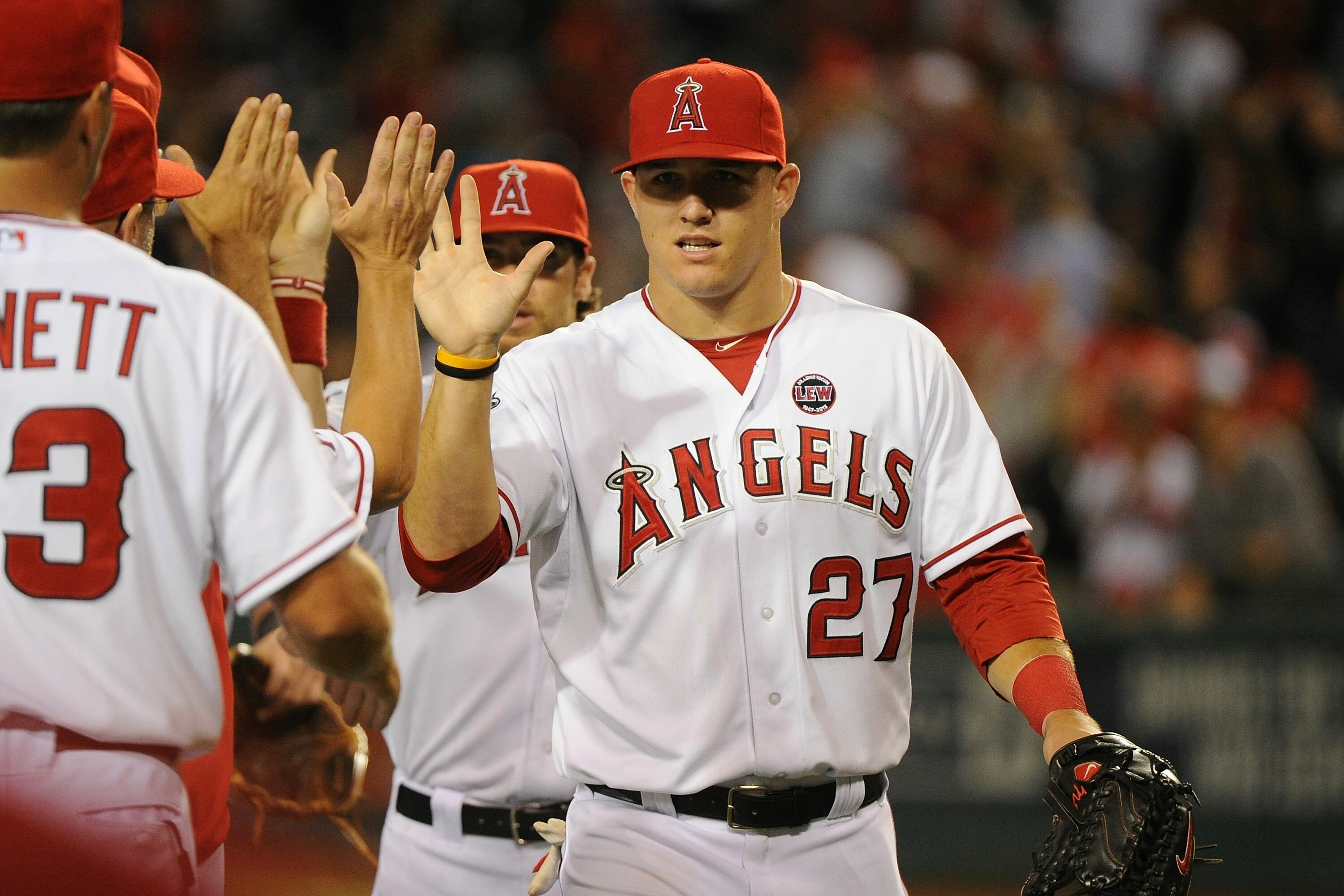 Mike Trout, Top backgrounds, 3000x2000 HD Desktop