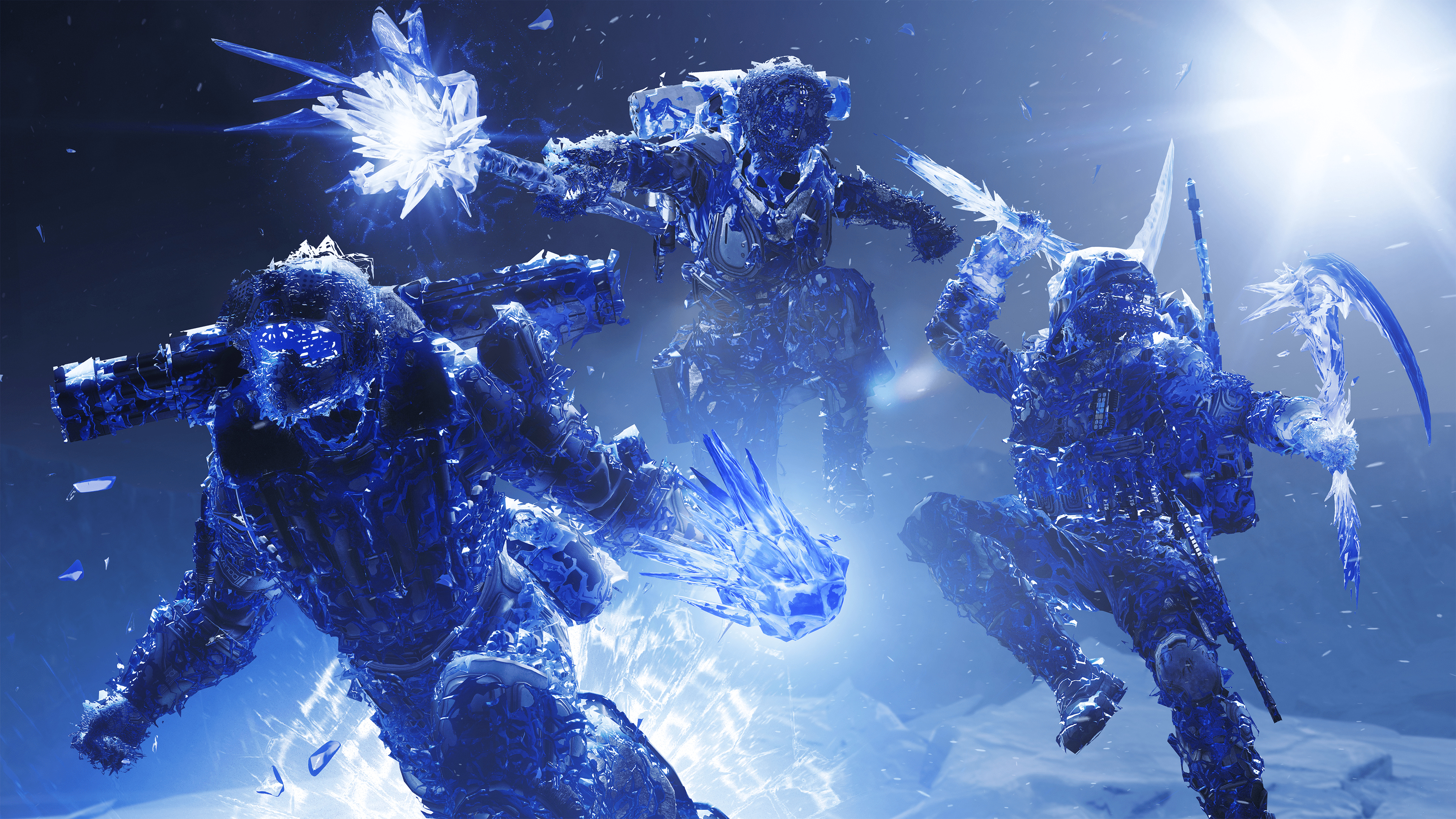 Hunter in Destiny, Gaming wallpapers, Sci-fi adventure, Epic battles, 3840x2160 4K Desktop