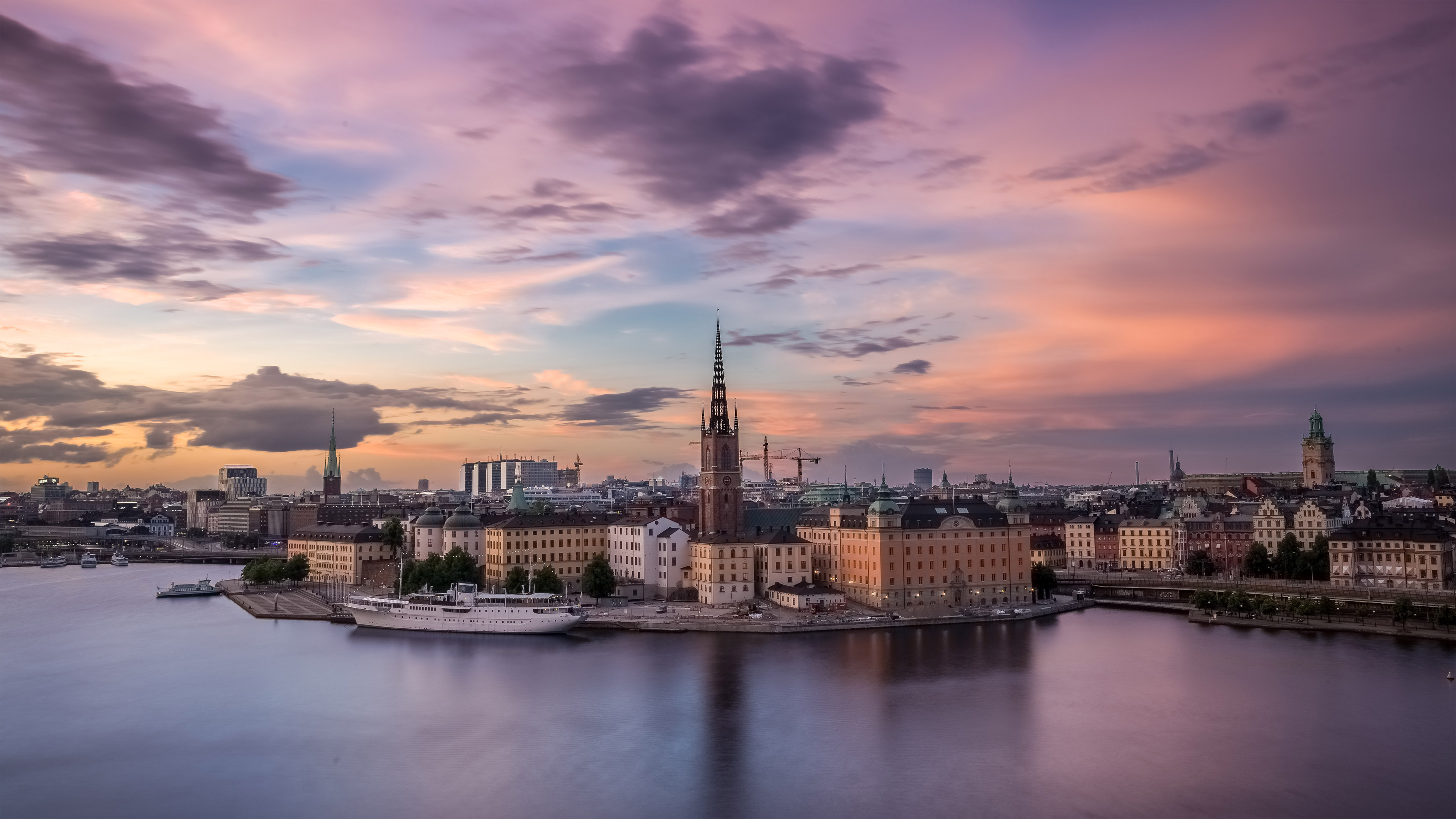 Gamla Stan, Cold as Ice, Aida Reiseblog, 3840x2160 4K Desktop