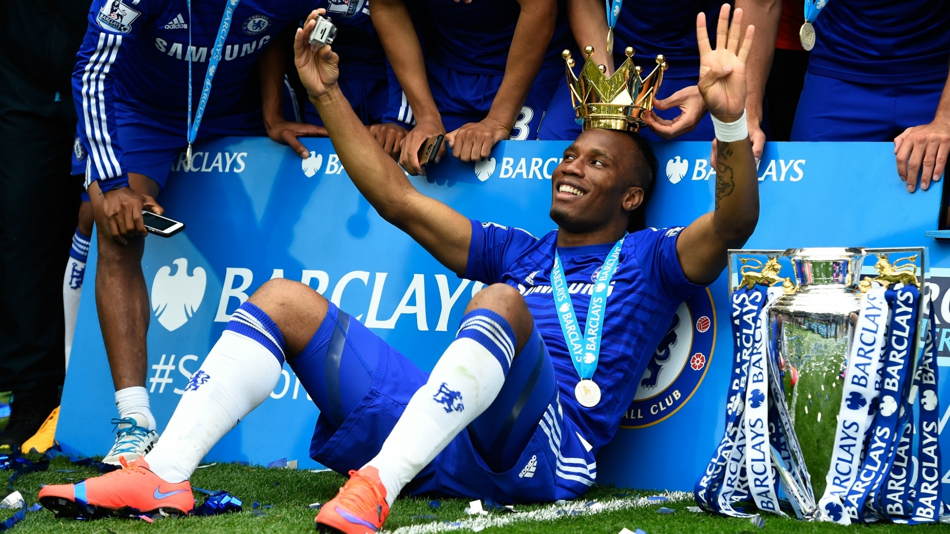 Barclays Premier League 2015, Drogba Wallpaper, 1920x1080 Full HD Desktop