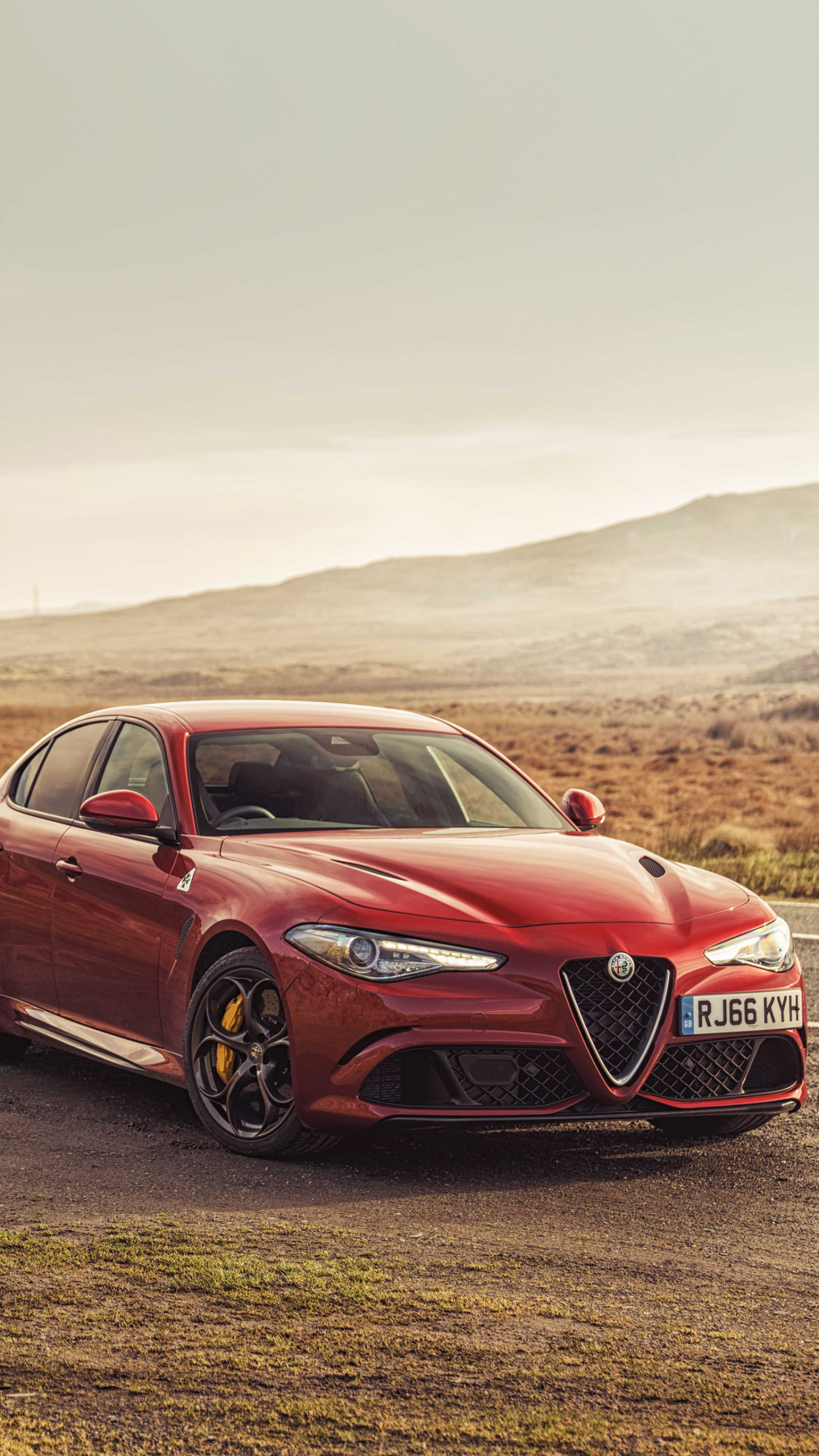 Alfa Romeo, Giulia model, Italian luxury, Performance car, 1440x2560 HD Phone