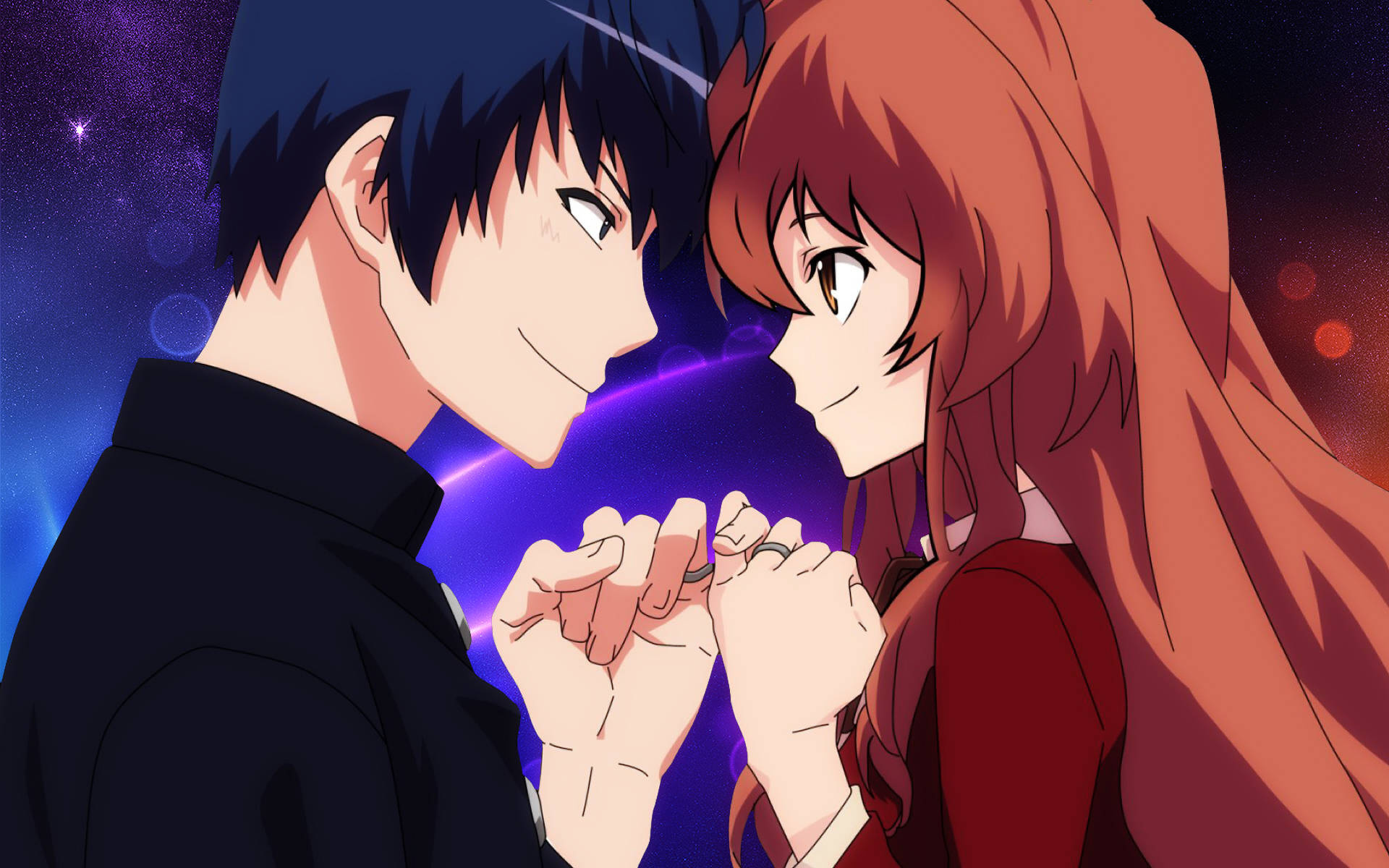 Ryuuji Takasu, Taiga Aisaka, Toradora!, HD Desktop wallpaper